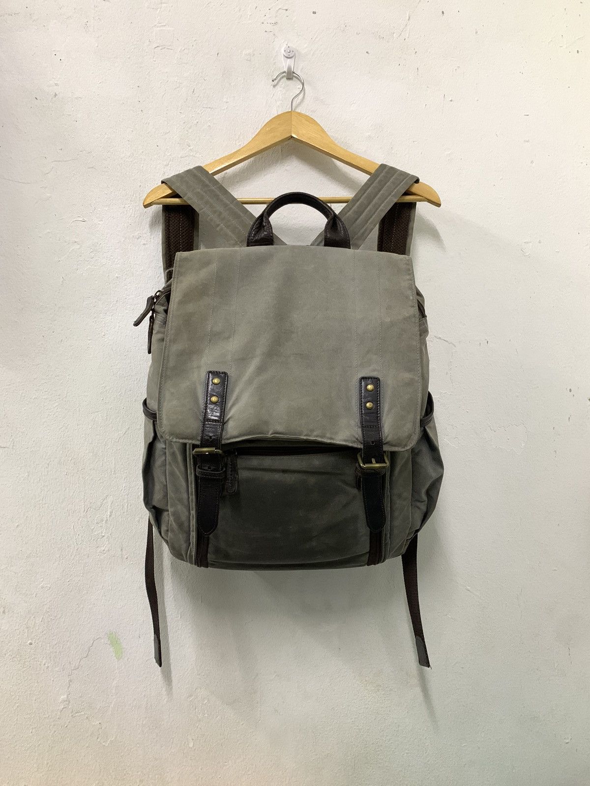 Other ONA Canvas Backpack Leather Trimming Size ONE SIZE - 1 Thumbnail