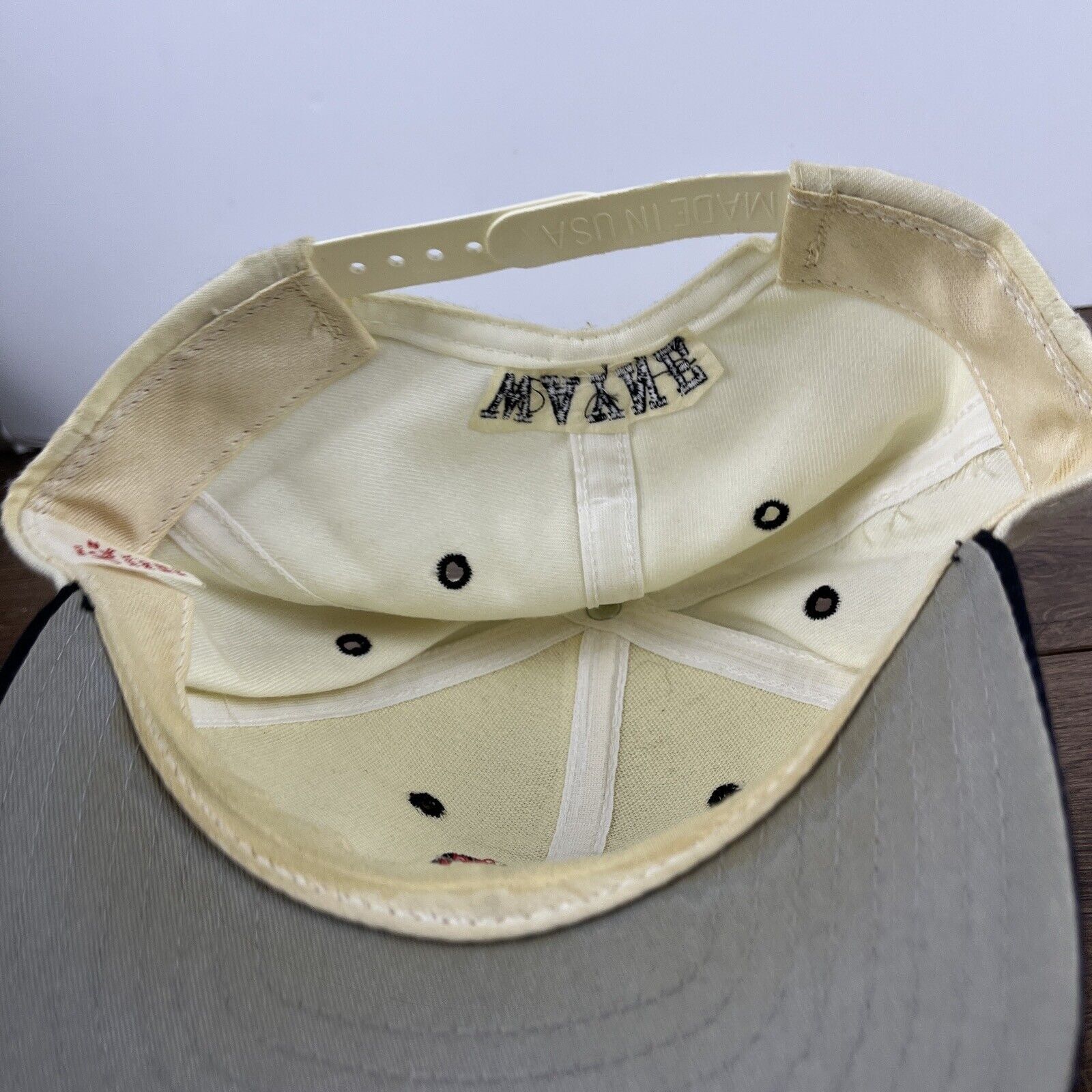 Other Wayne High School Hat Snapback White Adjustable Hat Adult Si Size ONE SIZE - 12 Thumbnail