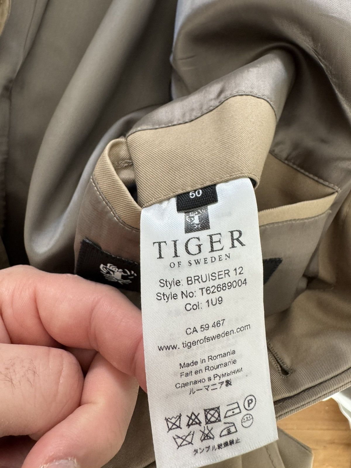 Tiger of Sweden Trench Coat Size US M / EU 48-50 / 2 - 5 Thumbnail