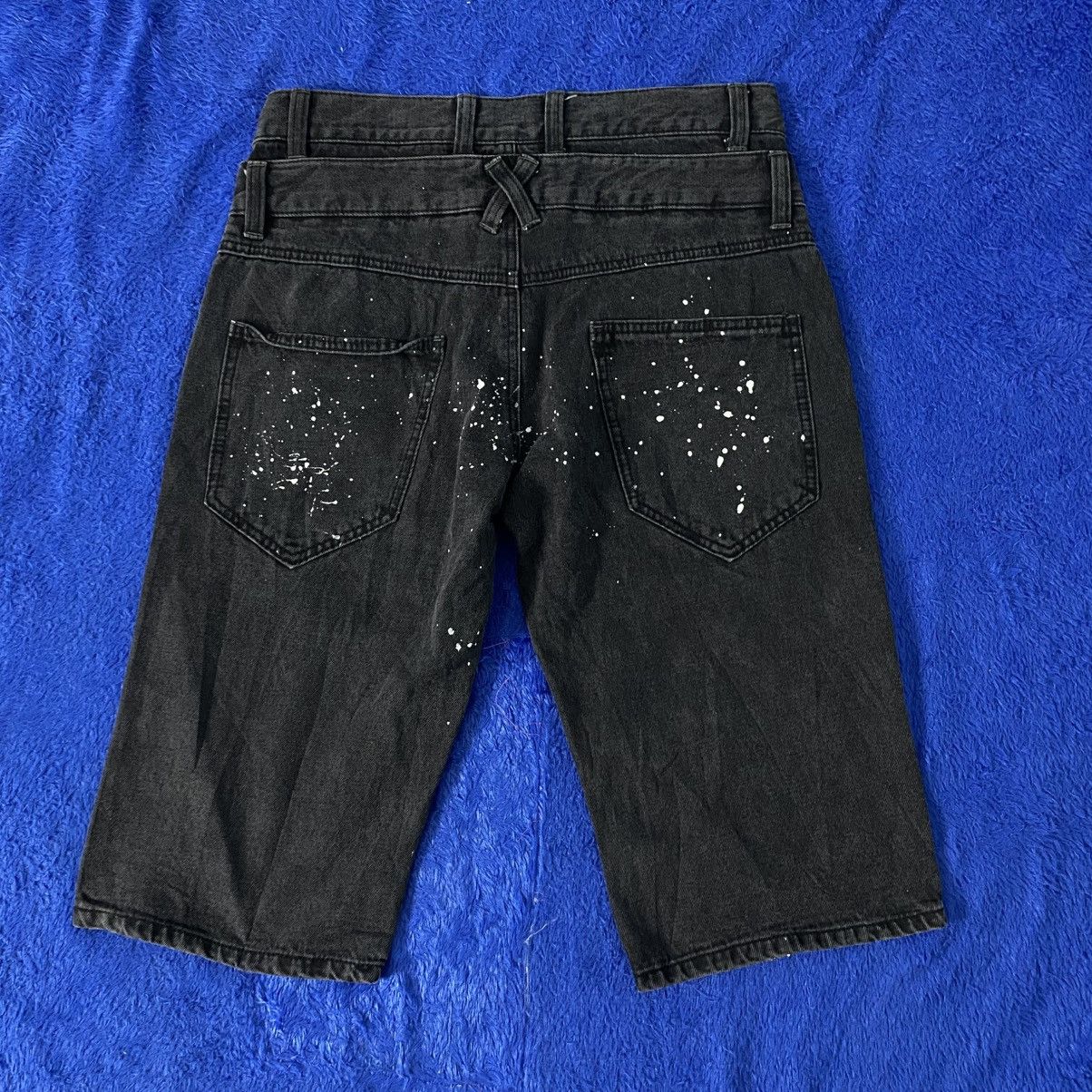 Japanese Brand Y2k style baggy denim short pants Size US 34 / EU 50 - 4 Thumbnail