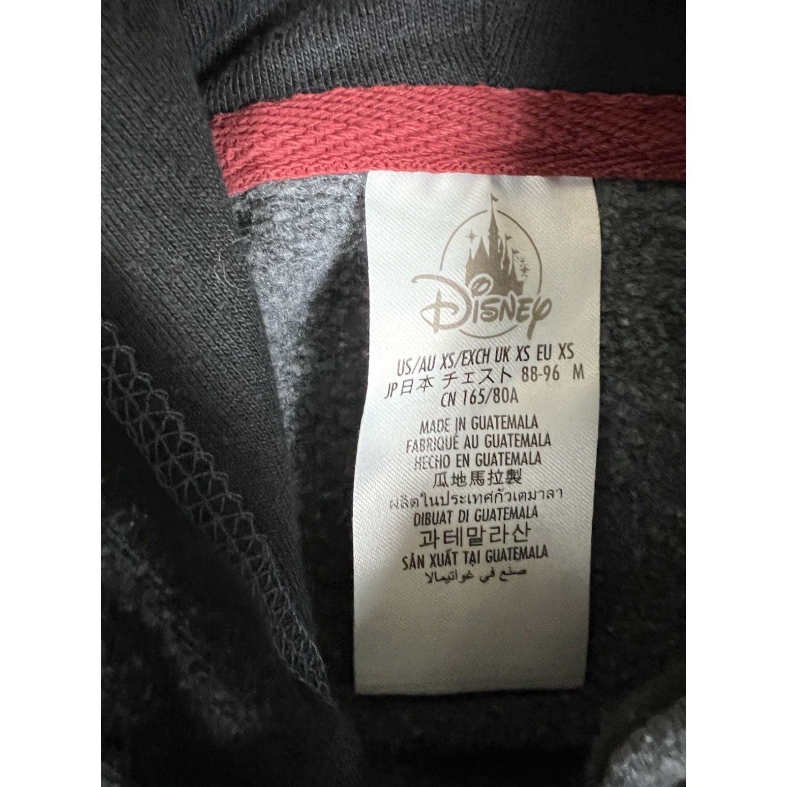Disney VINTAGE Disney Pirates Of The Caribbean Hoodie XS Gray Mens Hooded Graphic Print All Seasons Dead Men Tell No Tales Size US XS / EU 42 / 0 - 4 Thumbnail
