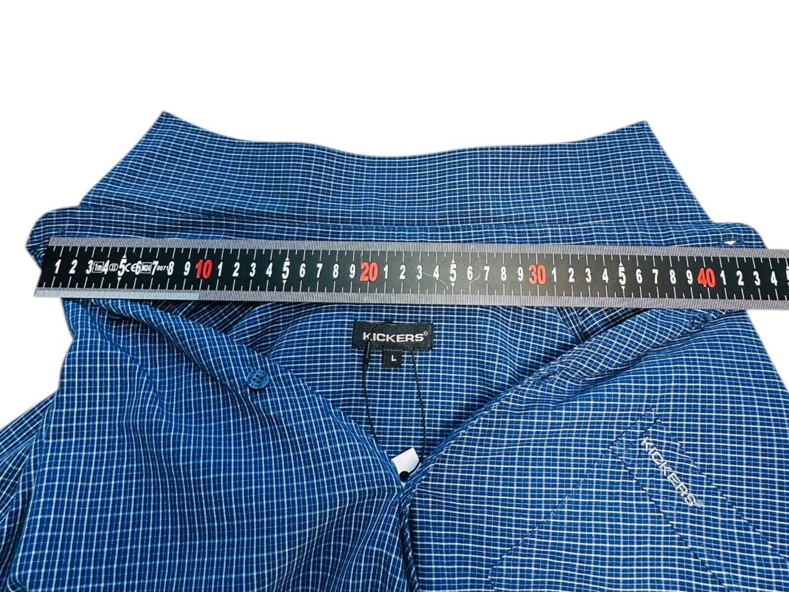 Kickers Kickers Shirt Men's UK Size L Pocket Embroidered Logo Size US L / EU 52-54 / 3 - 11 Thumbnail