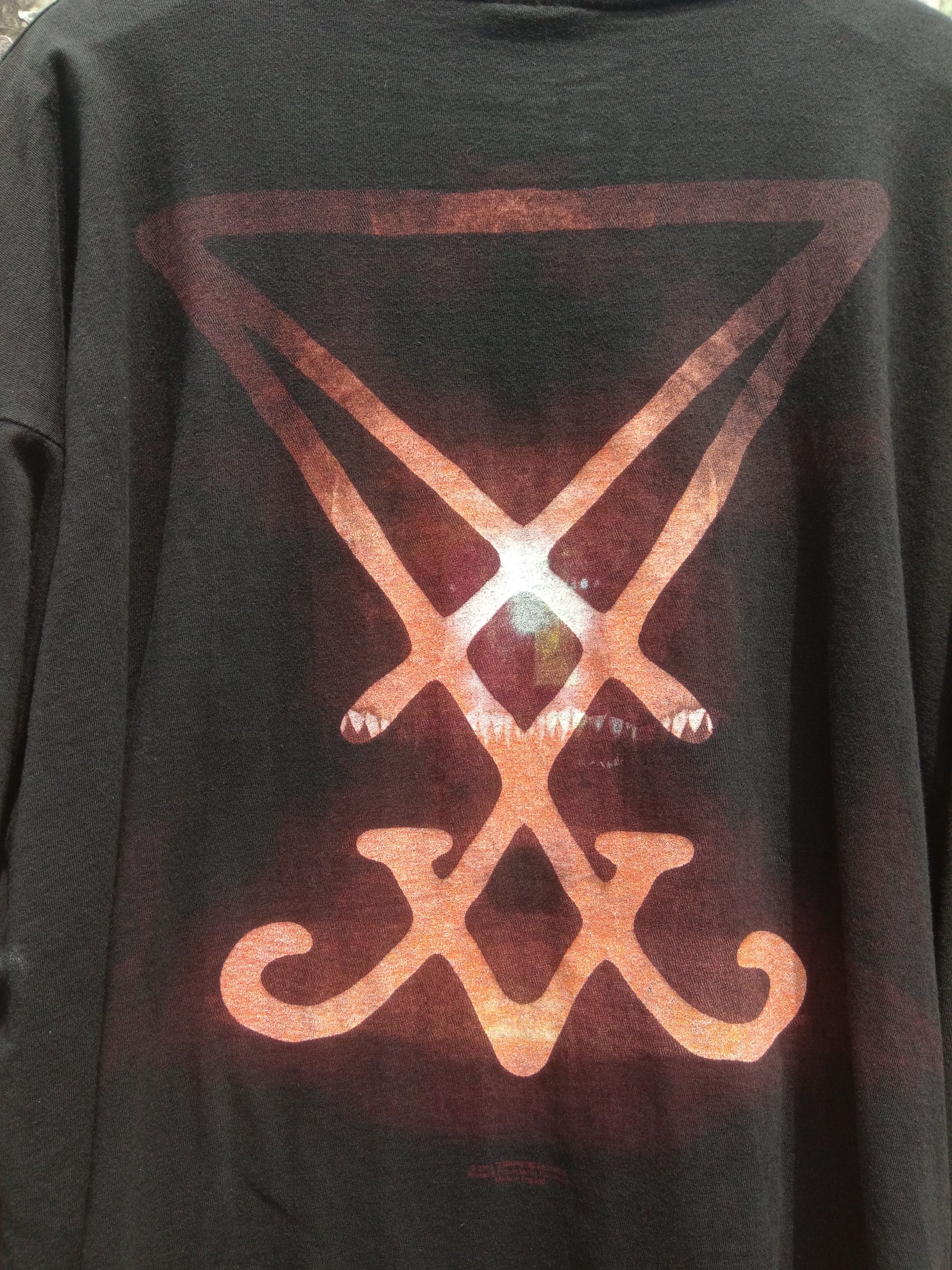 Band Tees × Vintage Vintage '00s Akercocke Choronzon LS shirt rare Size US XL / EU 56 / 4 - 6 Thumbnail