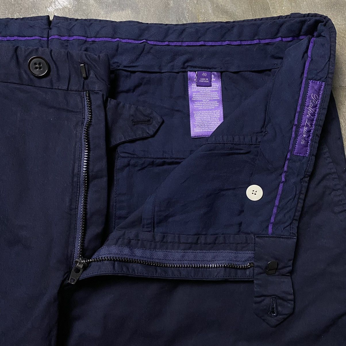Ralph Lauren Purple Label RL Purple Label Chino Shorts Size US 40 / EU 56 - 6 Thumbnail