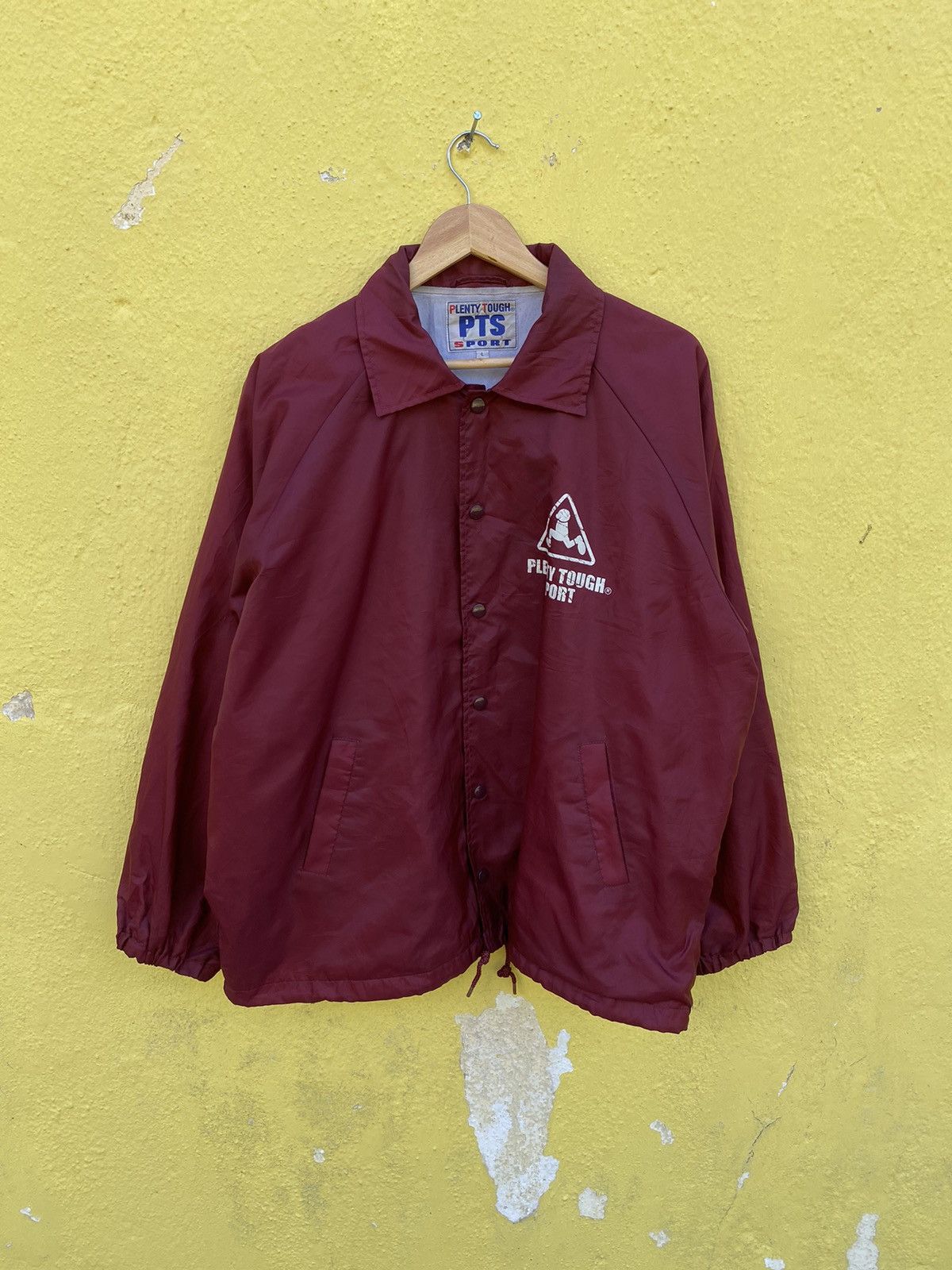 Vintage Vintage Pts plenty tough sport windbreaker jacket Size US L / EU 52-54 / 3 - 7 Thumbnail