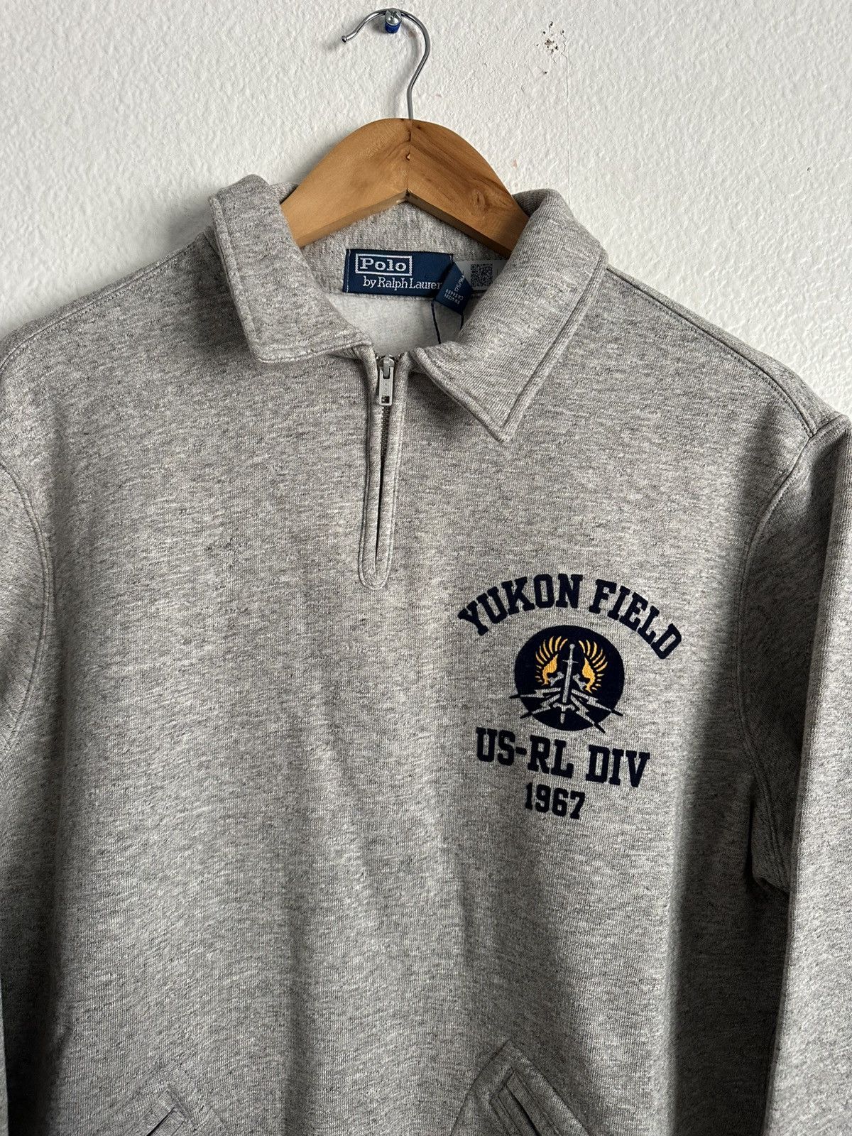 Polo Ralph Lauren Polo Ralph Lauren Yukon Field RL Athletic Division Sweater Size US M / EU 48-50 / 2 - 2 Thumbnail