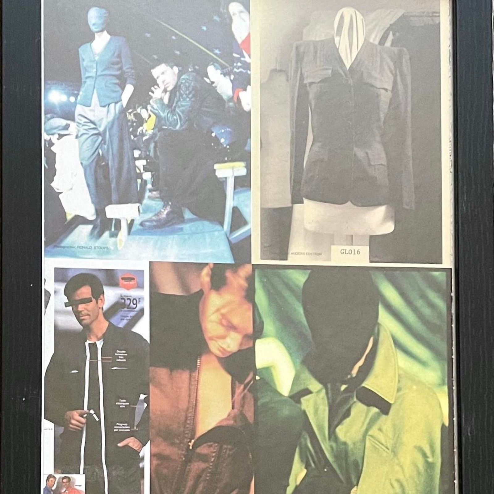Maison Margiela × Vintage Maison Martin Margiela Archive Fashion framed poster 9x12 Size ONE SIZE - 2 Thumbnail