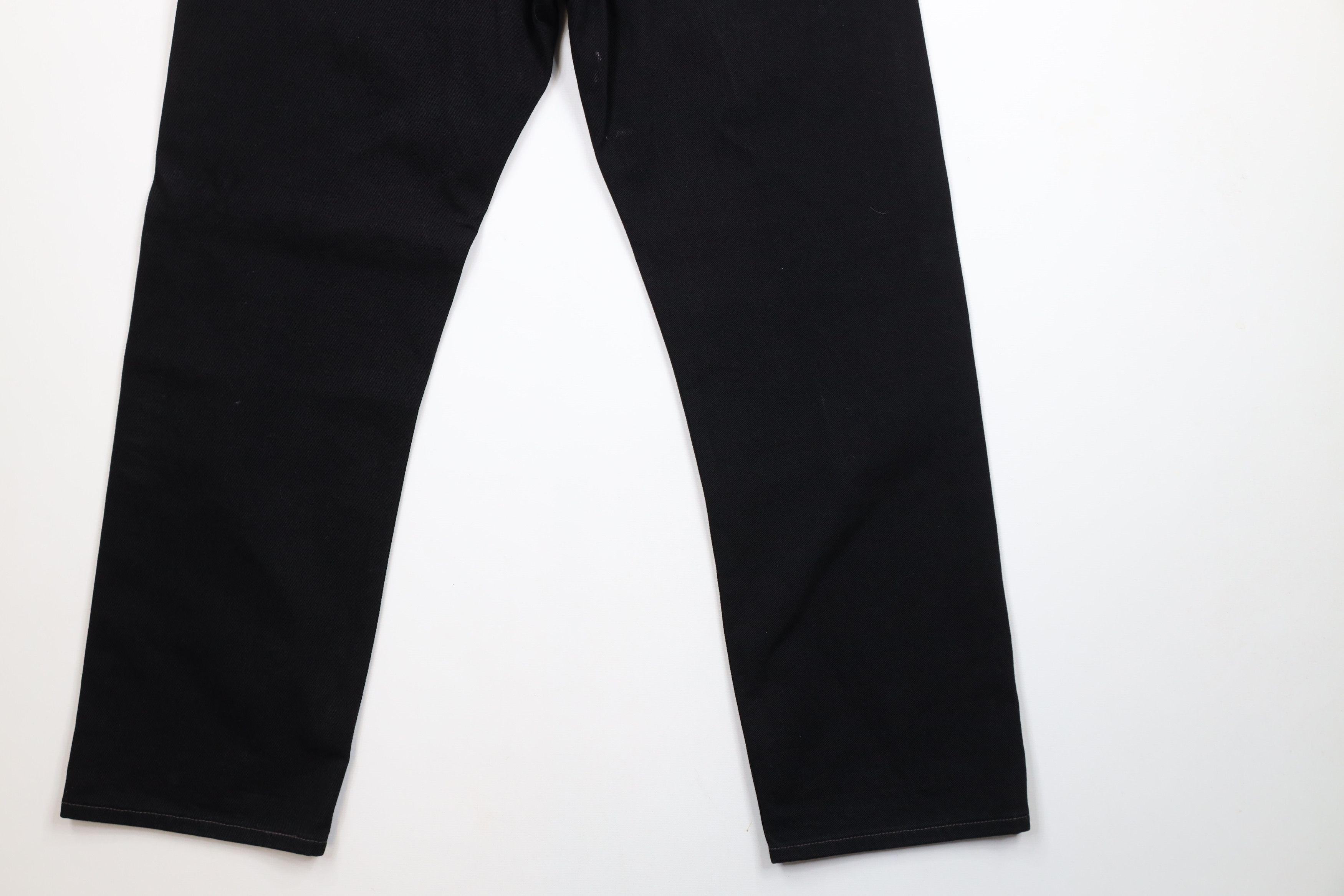 Levi's × Vintage Vintage Y2K 2000 Levis 505 Regular Straight Leg Jeans Black Size US 36 / EU 52 - 13 Thumbnail