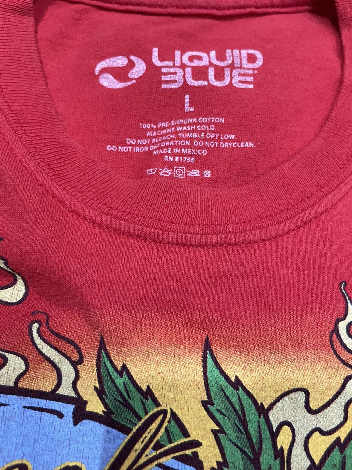 Liquid Blue VINTAGE LIQUID BLUE SMOKE NOW HIGH LATER TSHIRT Size US L / EU 52-54 / 3 - 10 Thumbnail