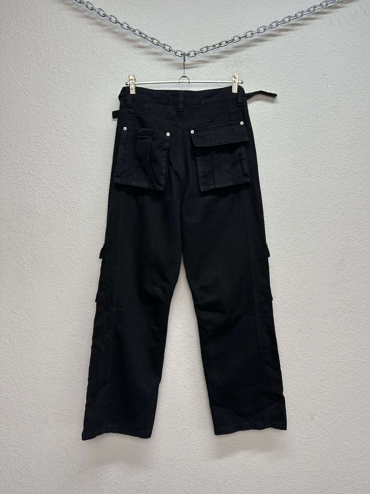 Japanese Brand Vintage Junya Watanabe Style Multi Pocket Cargo Pants Y2K Size US 32 / EU 48 - 9 Thumbnail