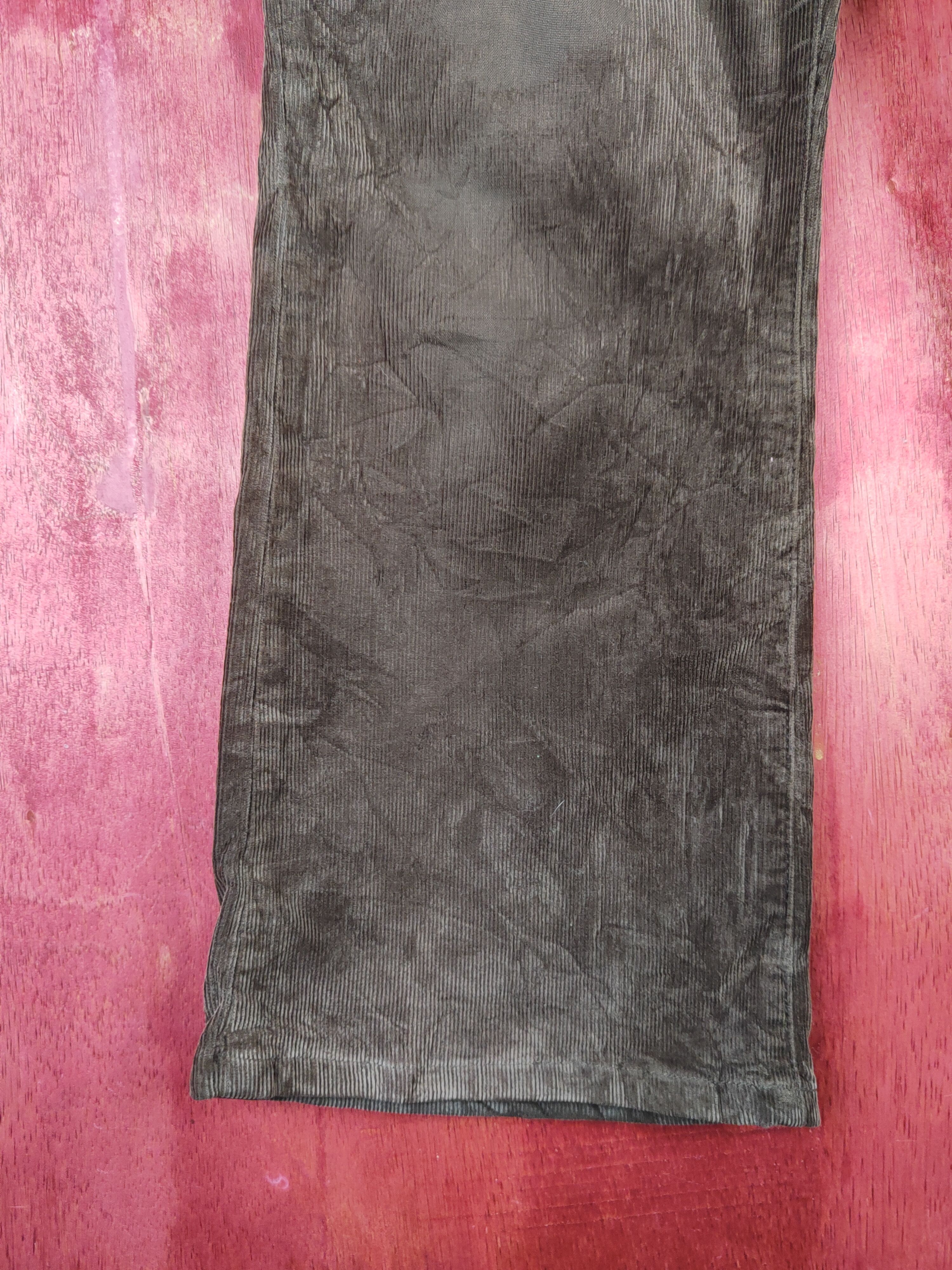 Uniqlo Uniqlo vintage Dark Brown japan Corduroy Pants #S1382 Size US 29 - 4 Thumbnail
