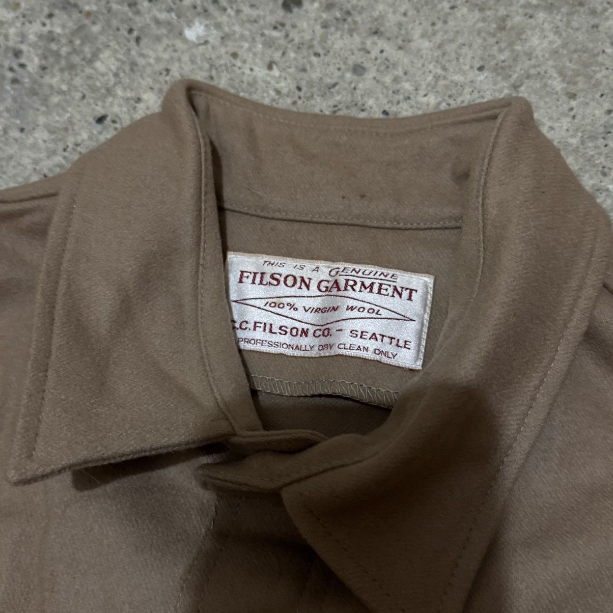 Other Vintage Filson Garments wool jacket shirt 70s 80s Size US XL / EU 56 / 4 - 5 Thumbnail
