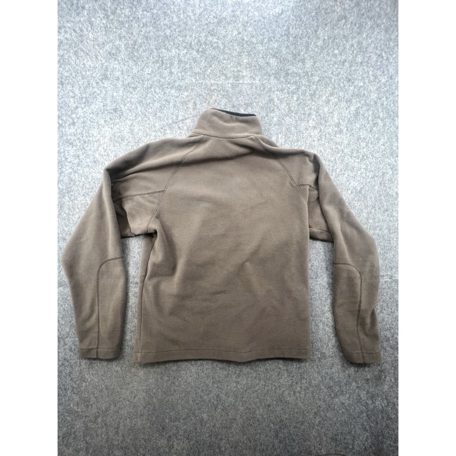 Vintage Columbia Men Pullover 1/4 Zip Collared Brown Fleece Jacket M Outdoor Casuals Size US M / EU 48-50 / 2 - 6 Thumbnail