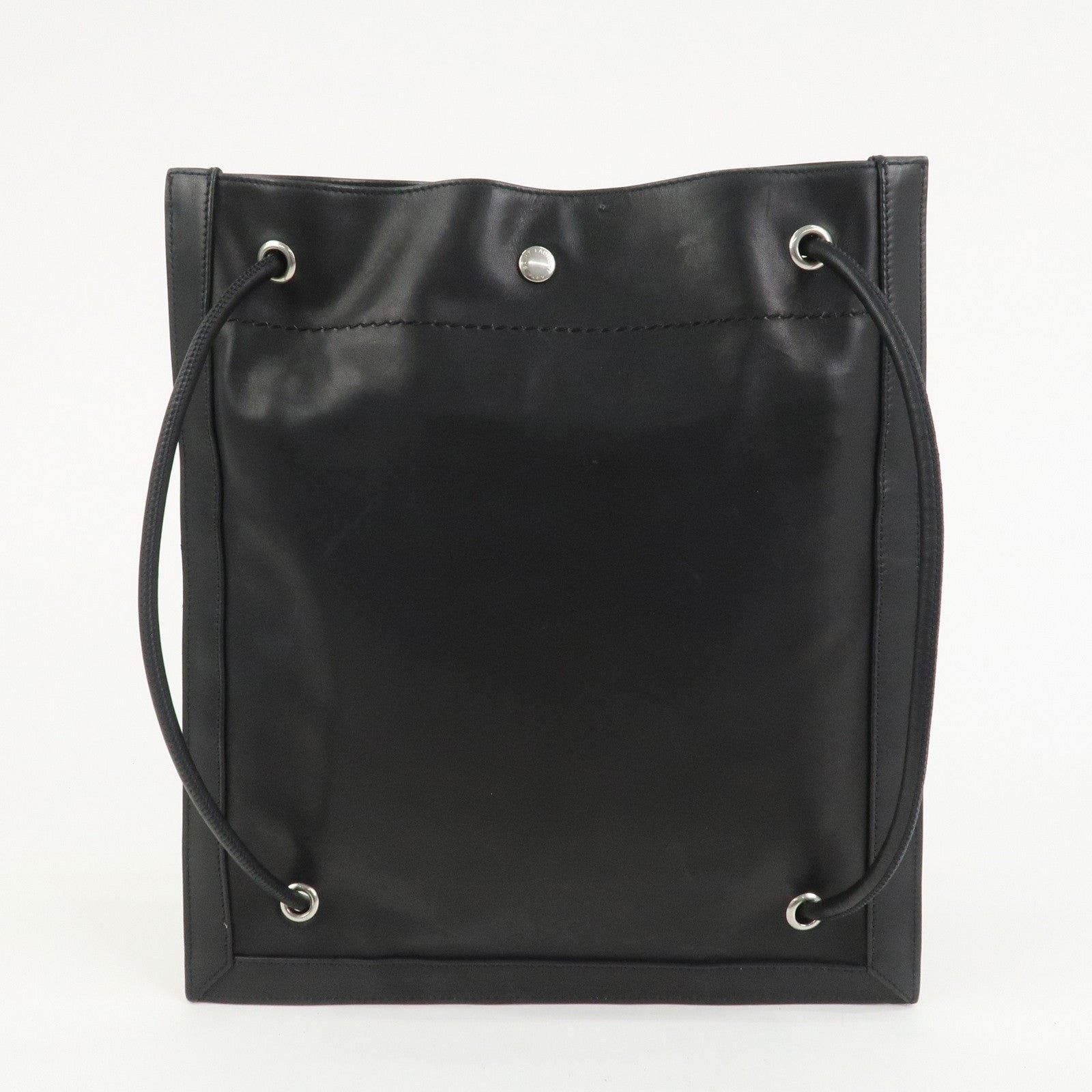 Saint Laurent Paris Saint Laurent City Calfskin Backpack Black Size ONE SIZE - 2 Thumbnail