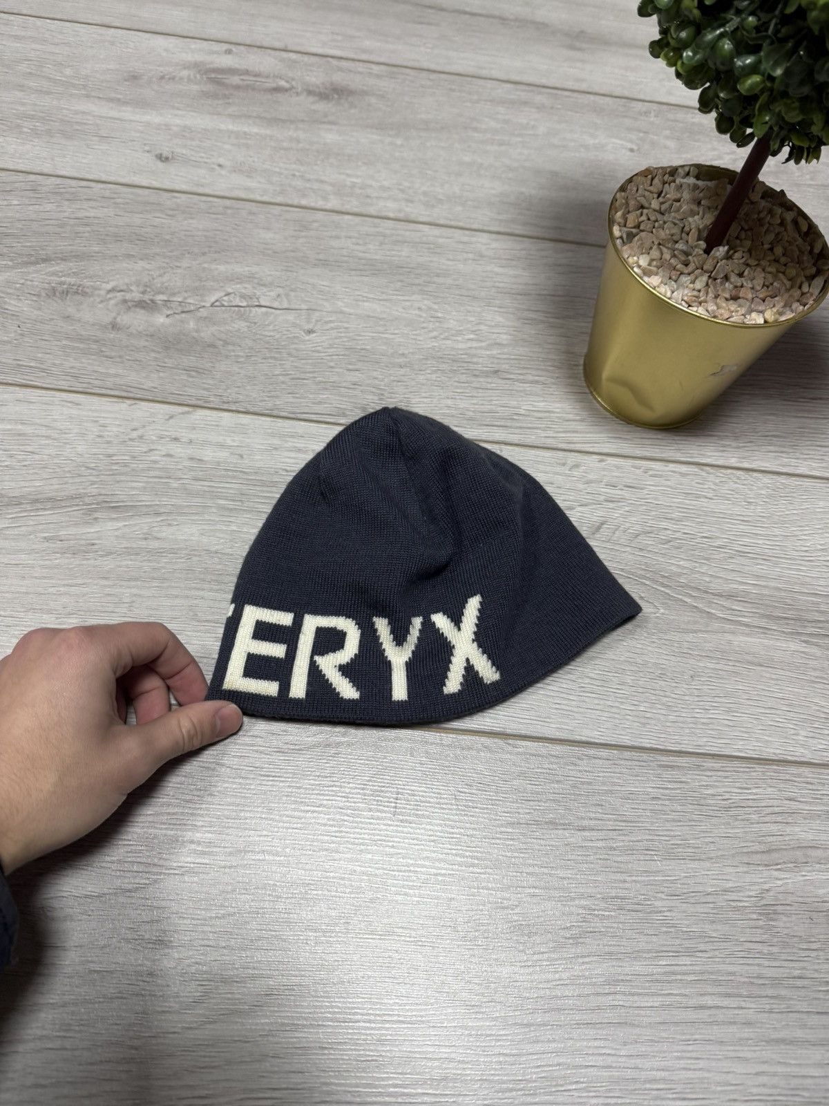 Arc'teryx Arcteryx spell out word head toque wool beanie Size ONE SIZE - 3 Thumbnail