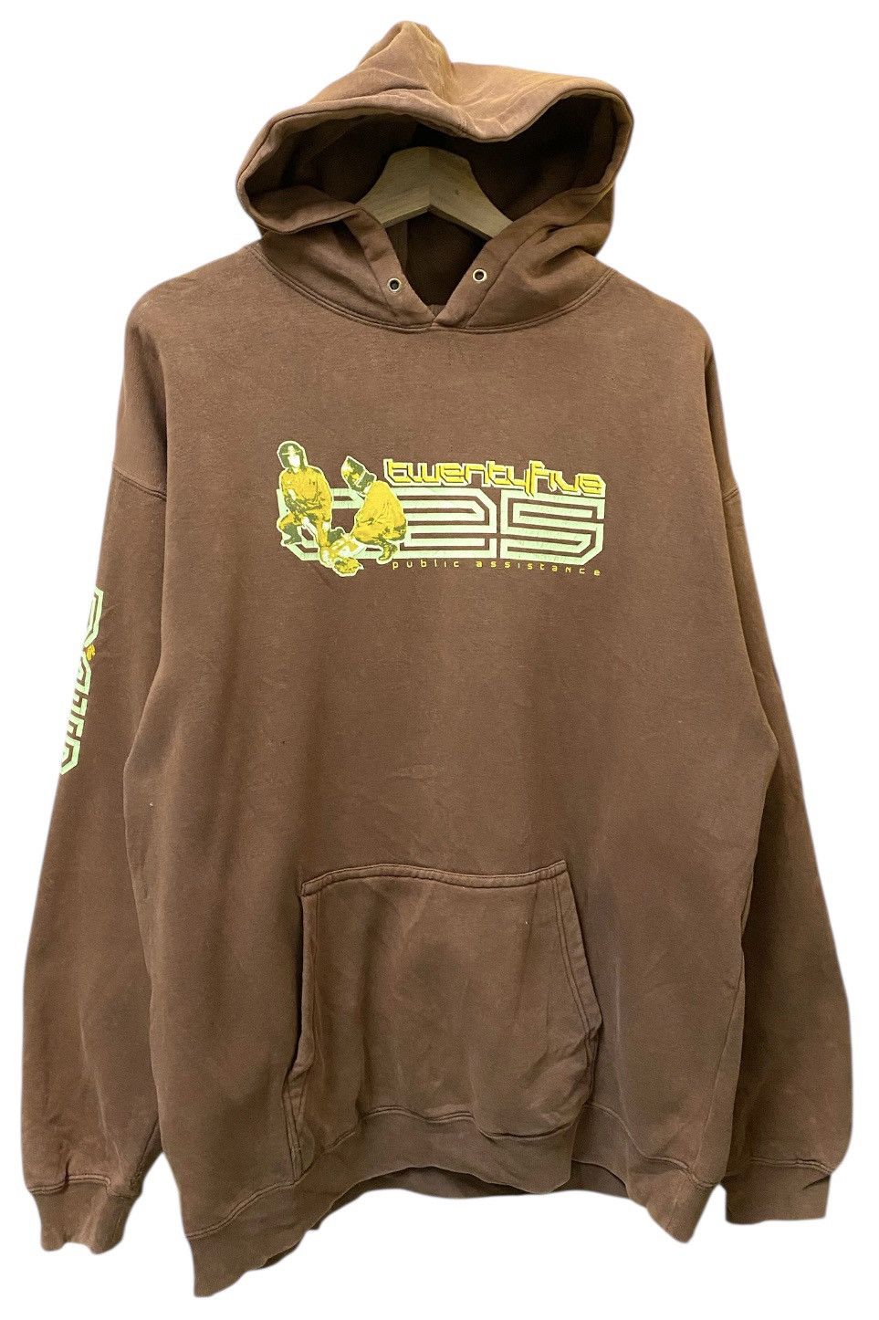 The Unbranded Brand Twenty Five Hoodie Brown Colour Size US L / EU 52-54 / 3 - 1 Thumbnail