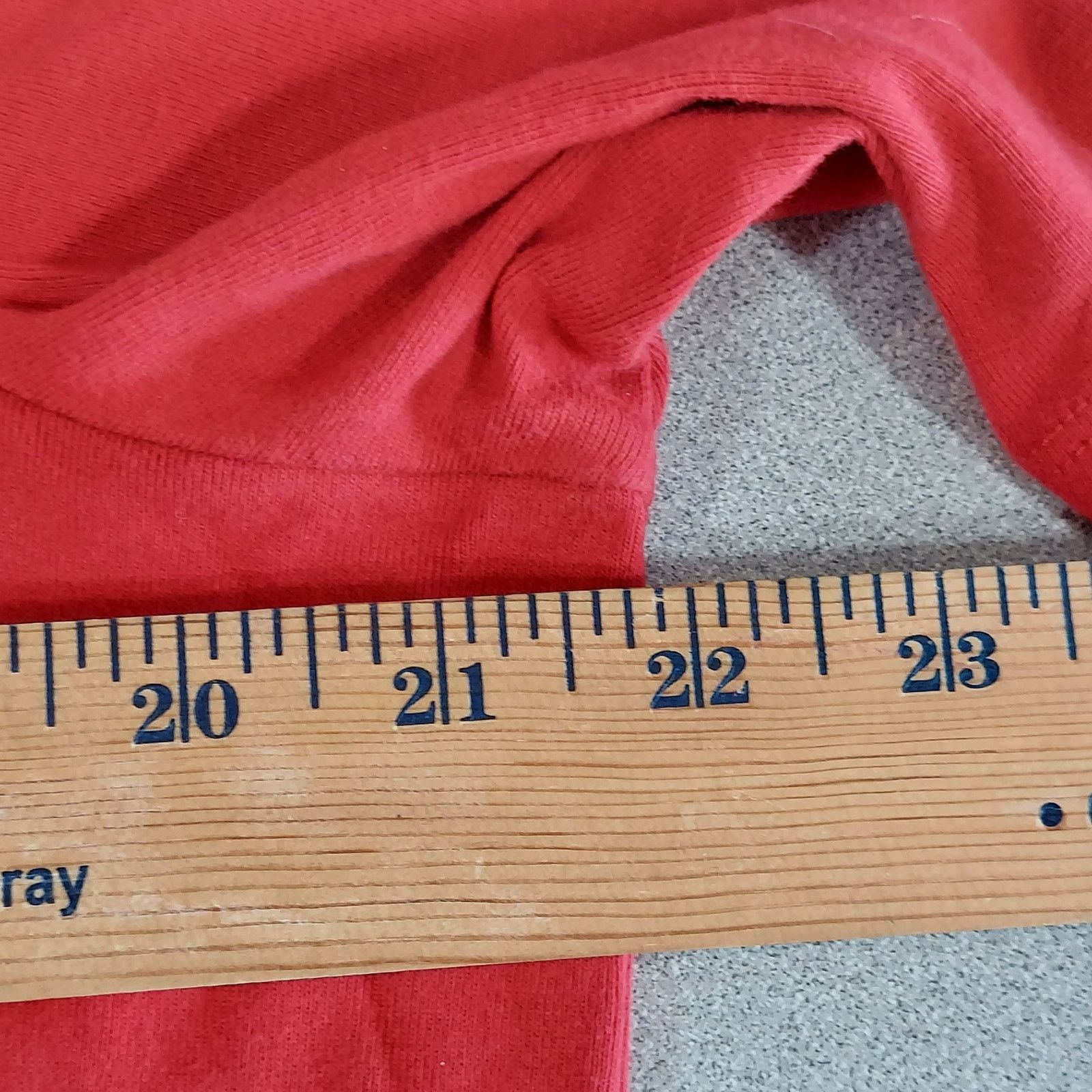 Chicos Chico's Shirt Women's Size XL Red V-Neck Short Sleeve Tee Size XL / US 12-14 / IT 48-50 - 4 Thumbnail