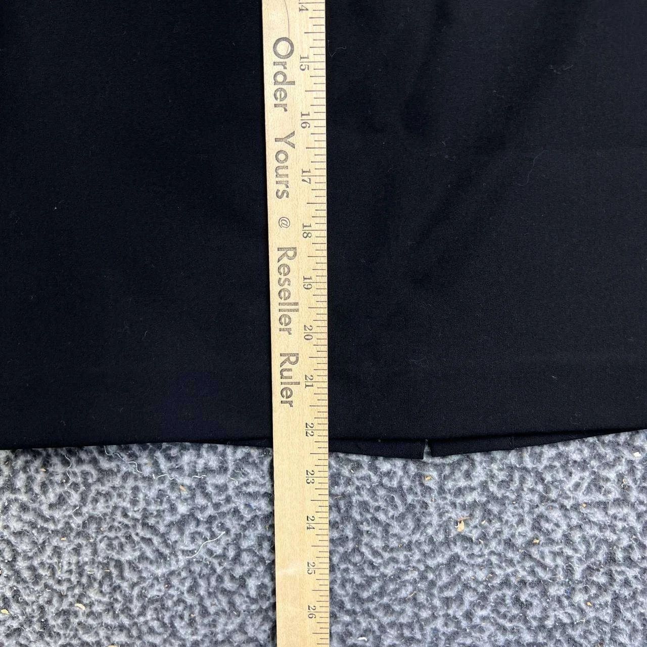 Calvin Klein Calvin Klein Pencil Skirt Women 4 Black Zip 31x22 Size 27" / US 4 / IT 40 - 4 Thumbnail
