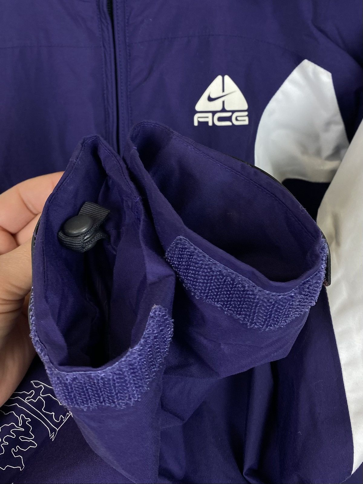 Vintage Nike ACG Storm Fit Outer Ski Externe Zip Jacket Purple Women Size XS / US 0-2 / IT 36-38 - 6 Thumbnail