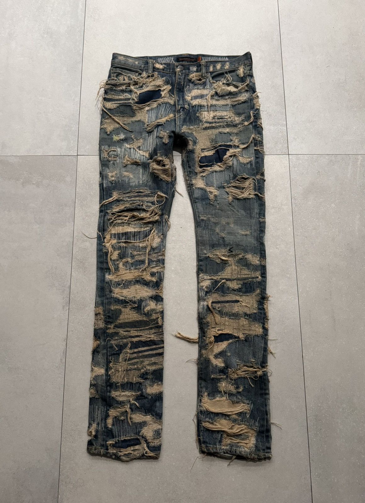 Undercover Undercover AW2005 Arts and Crafts 85 Denim Jeans