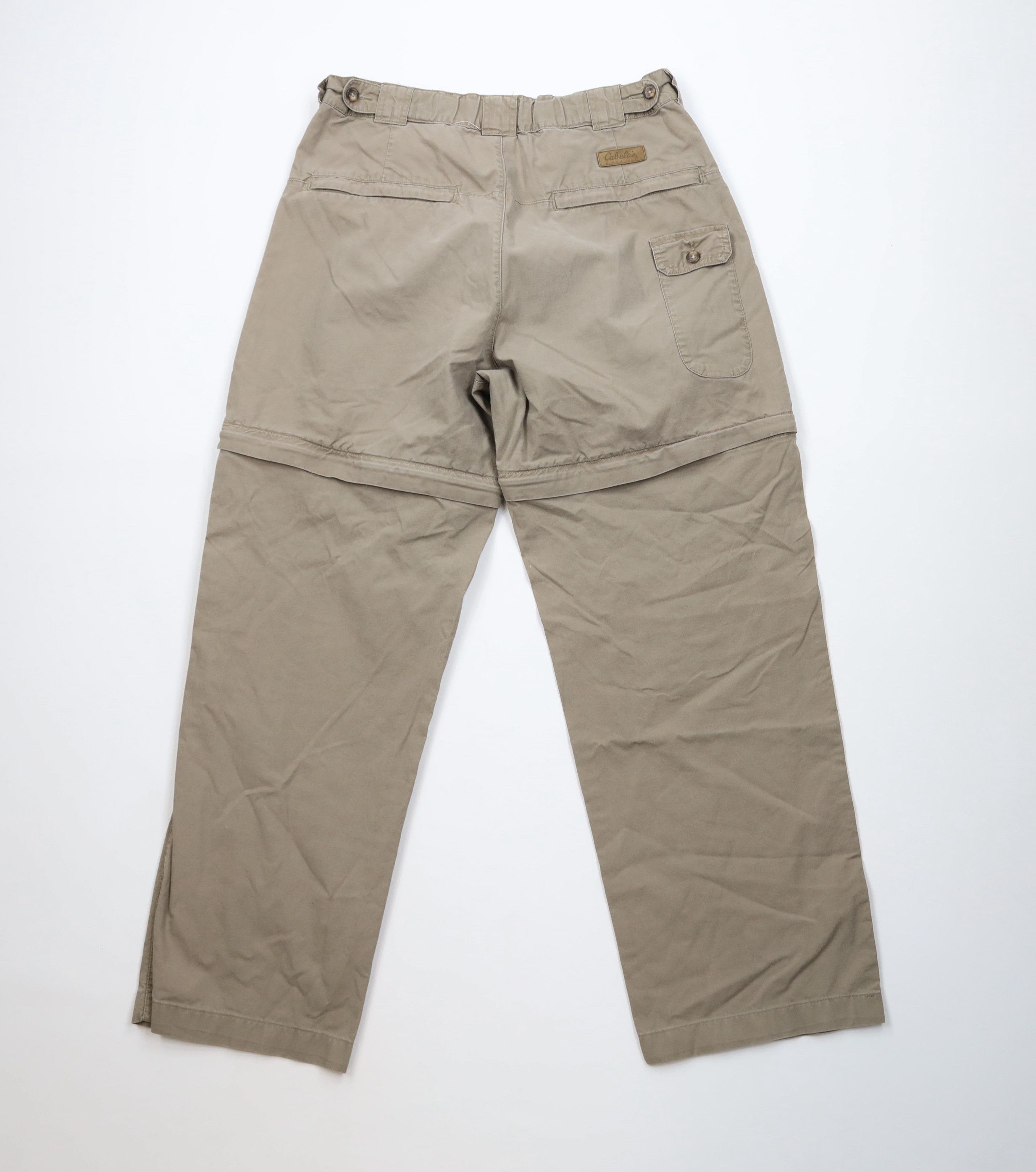 Cabelas Vintage Cabelas Convertible Cargo Pants Shorts Beige Size US 36 / EU 52 - 10 Thumbnail