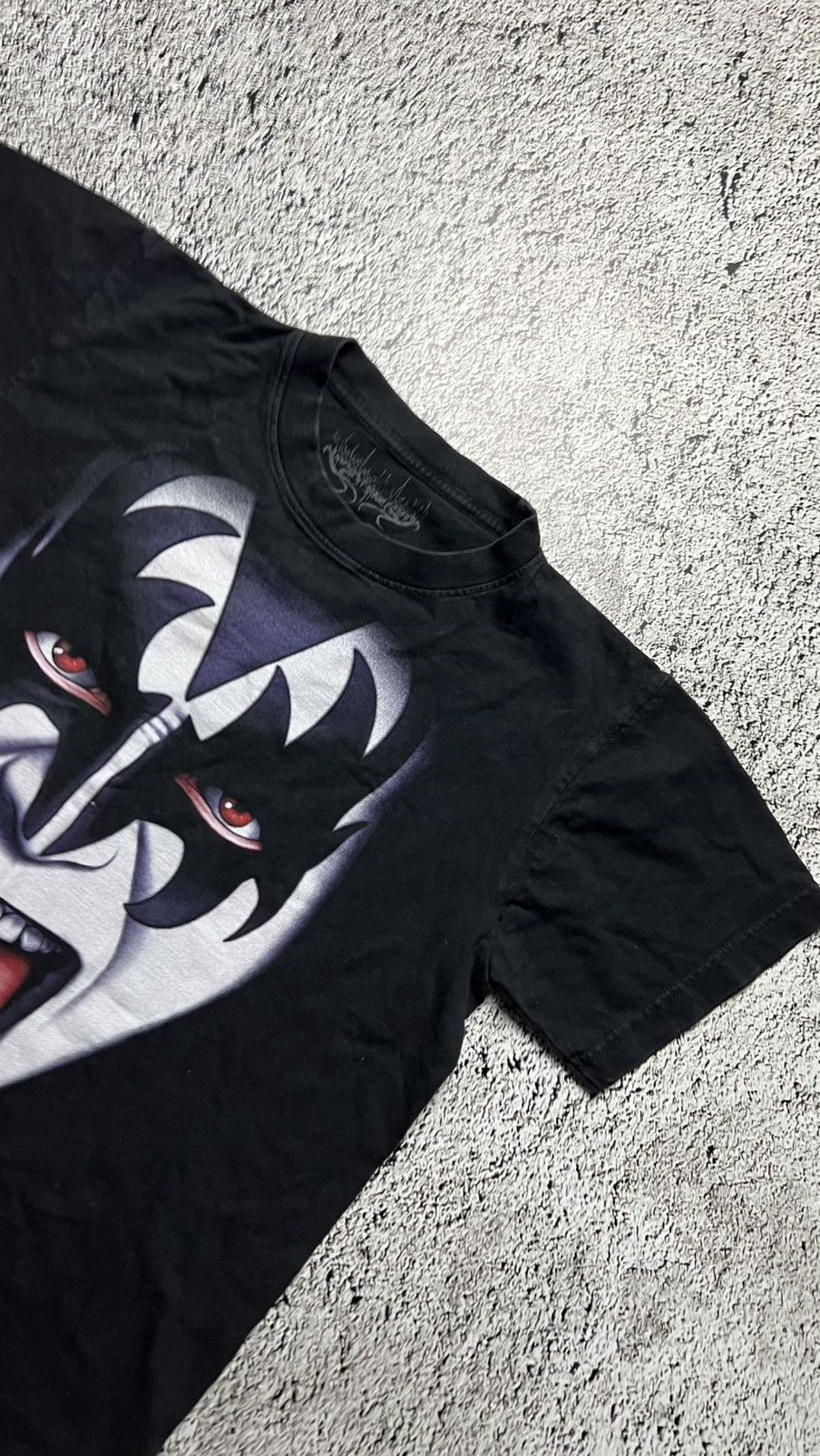 Band Tees Kiss gene simmons big demon face vintage rock t shirt Size US M / EU 48-50 / 2 - 2 Thumbnail