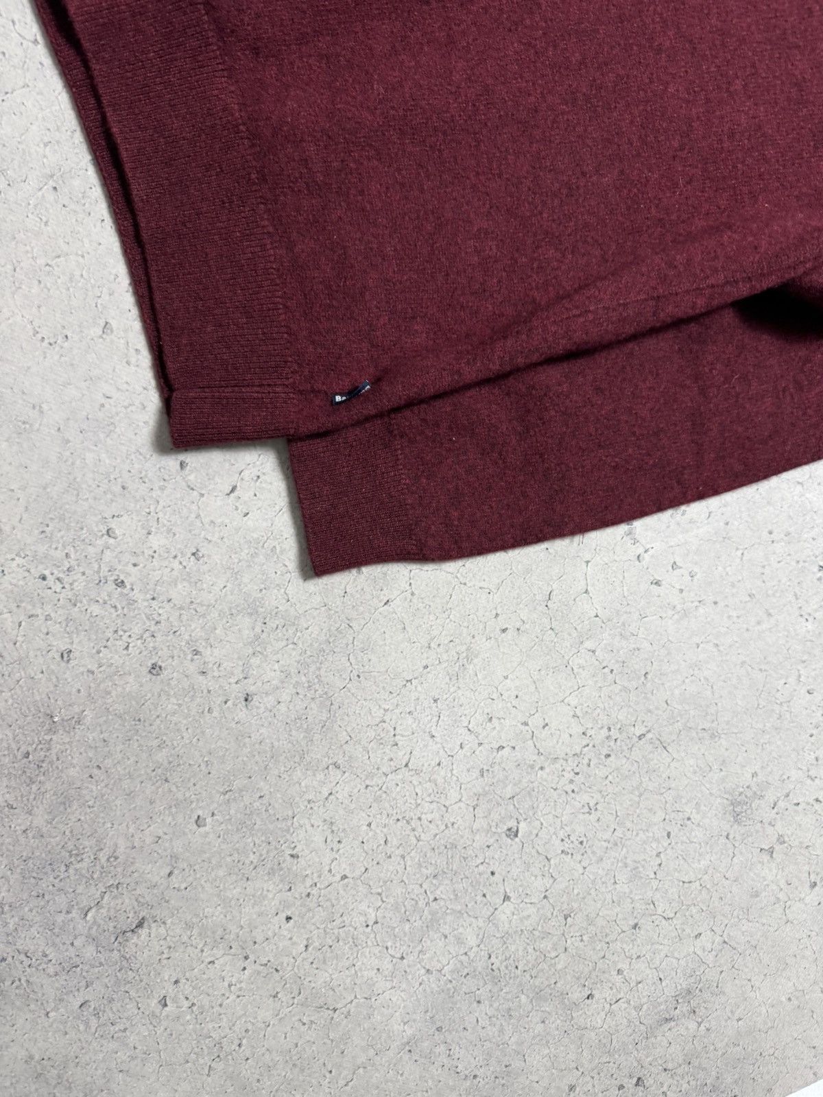Barbour Barbour Burgundy Wool Sweater Casual Size M Size US M / EU 48-50 / 2 - 4 Thumbnail