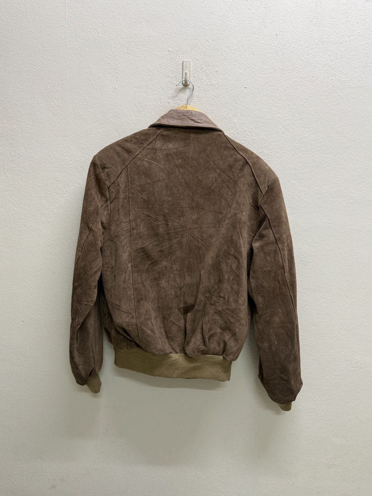 Leather VINTAGE LESTER PIEL MEXICO SUEDE LEATHER BOMBER JACKET Size US M / EU 48-50 / 2 - 22 Thumbnail