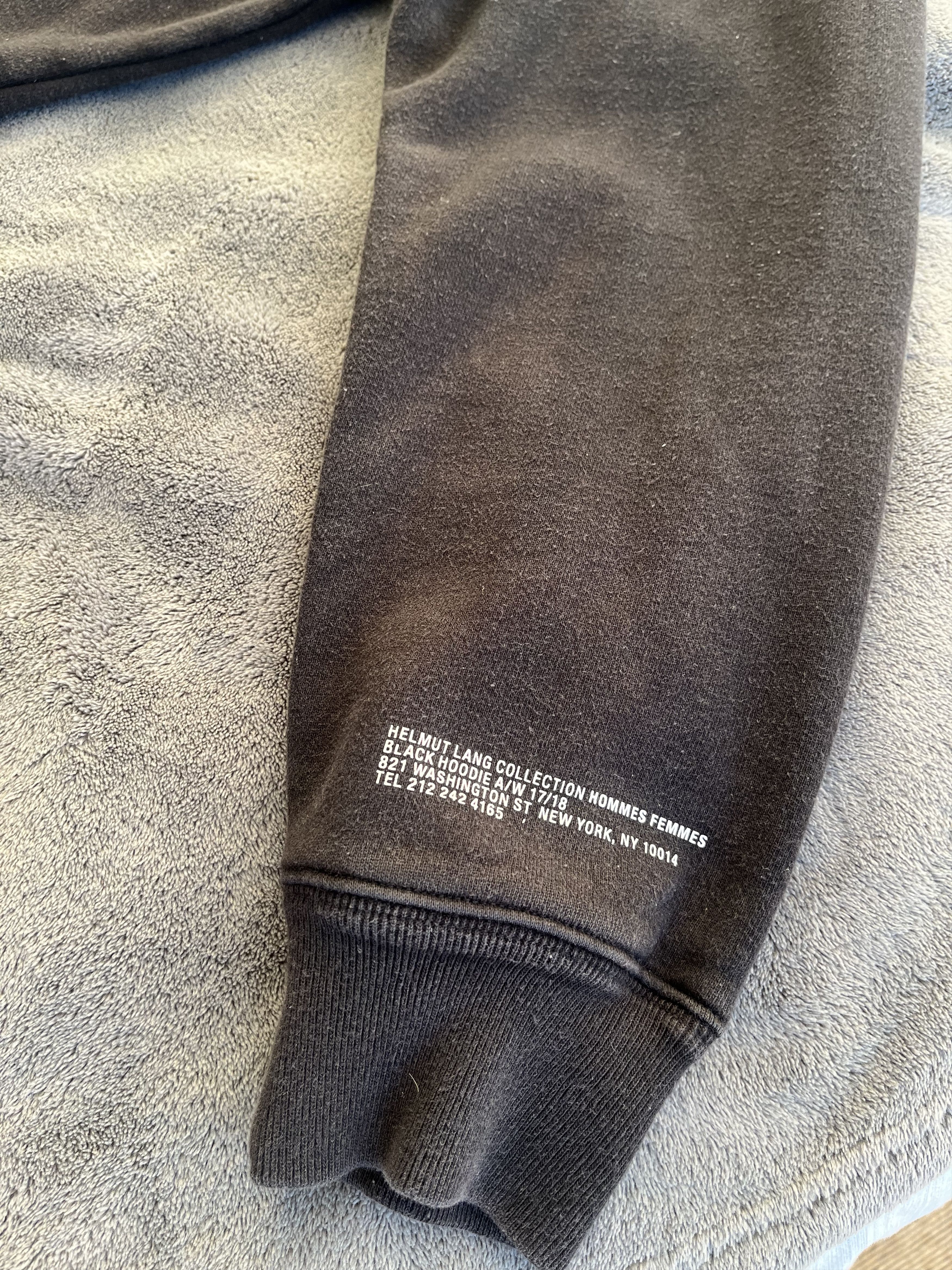 Helmut Lang Helmut Lang Collection A/W 17/18 Logo Hoodie Size US S / EU 44-46 / 1 - 2 Thumbnail