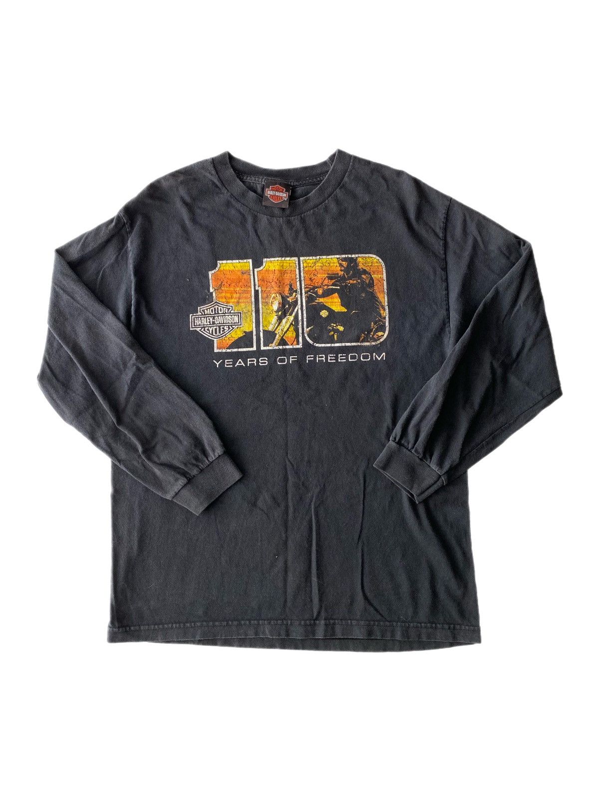 Harley Davidson × Vintage Harley Davidson 110th Anniversary Longsleeve Size US L / EU 52-54 / 3 - 1 Thumbnail