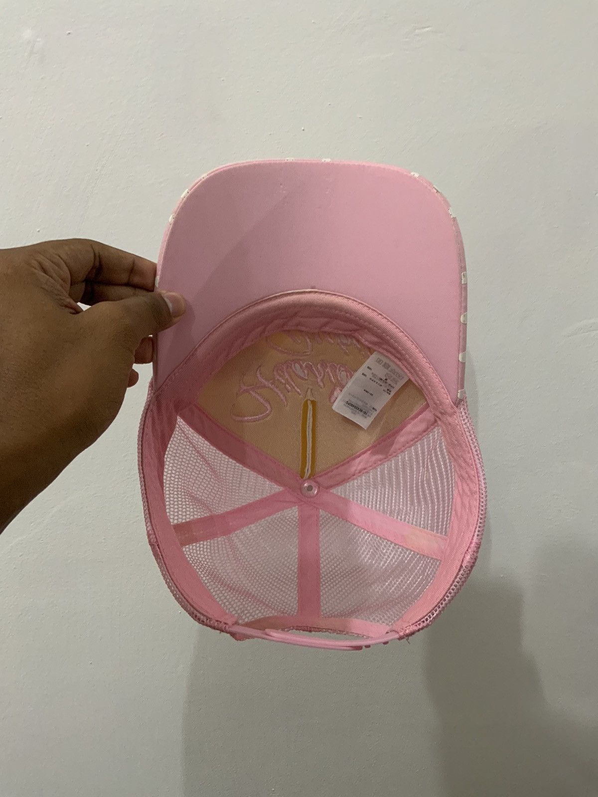 Japanese Brand Love Pinky Trucker Hat Size ONE SIZE - 7 Thumbnail