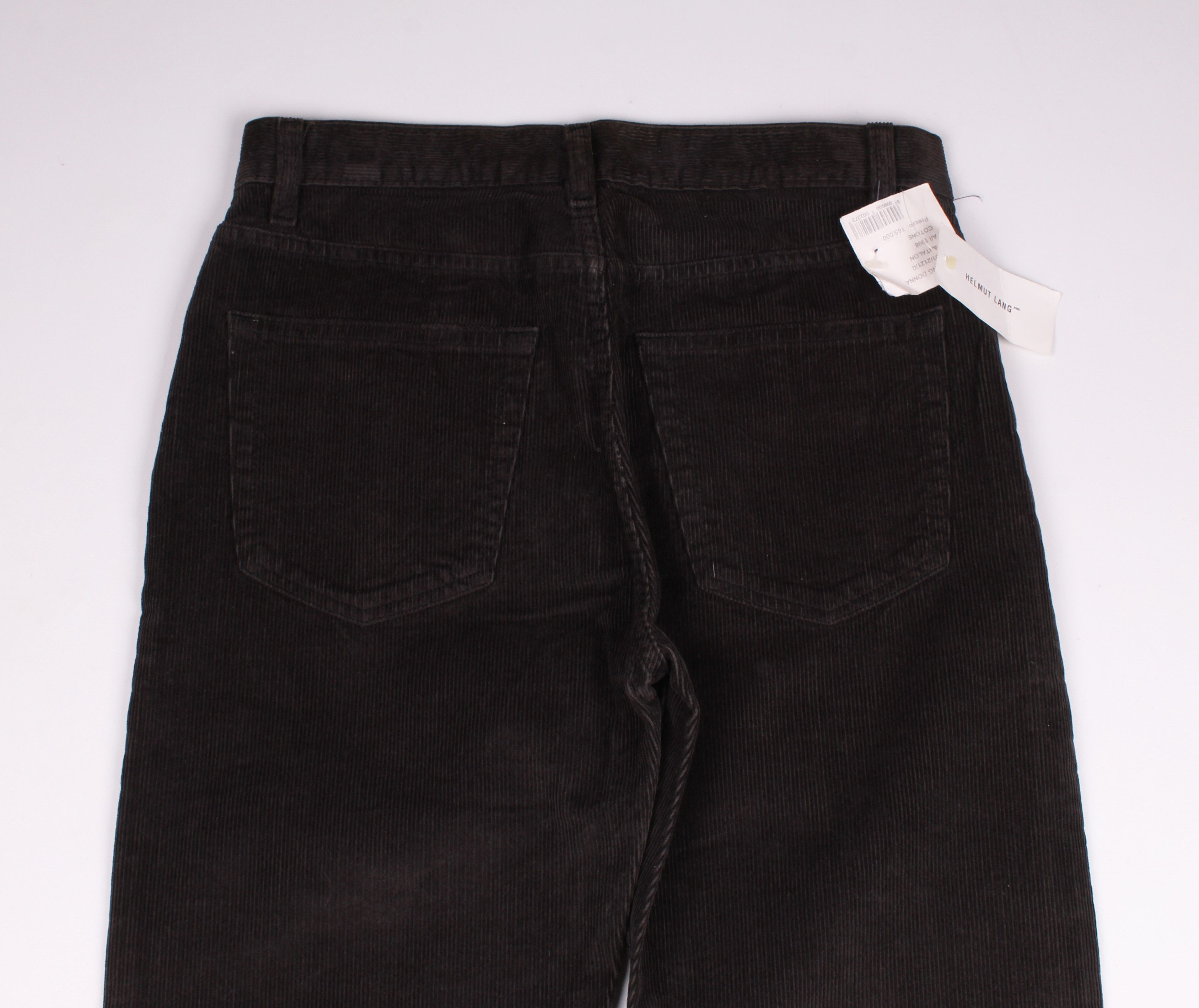 Helmut Lang Vintage Helmut Lang 1998 Corduroy Brown Straight Pants Size 29" - 10 Thumbnail