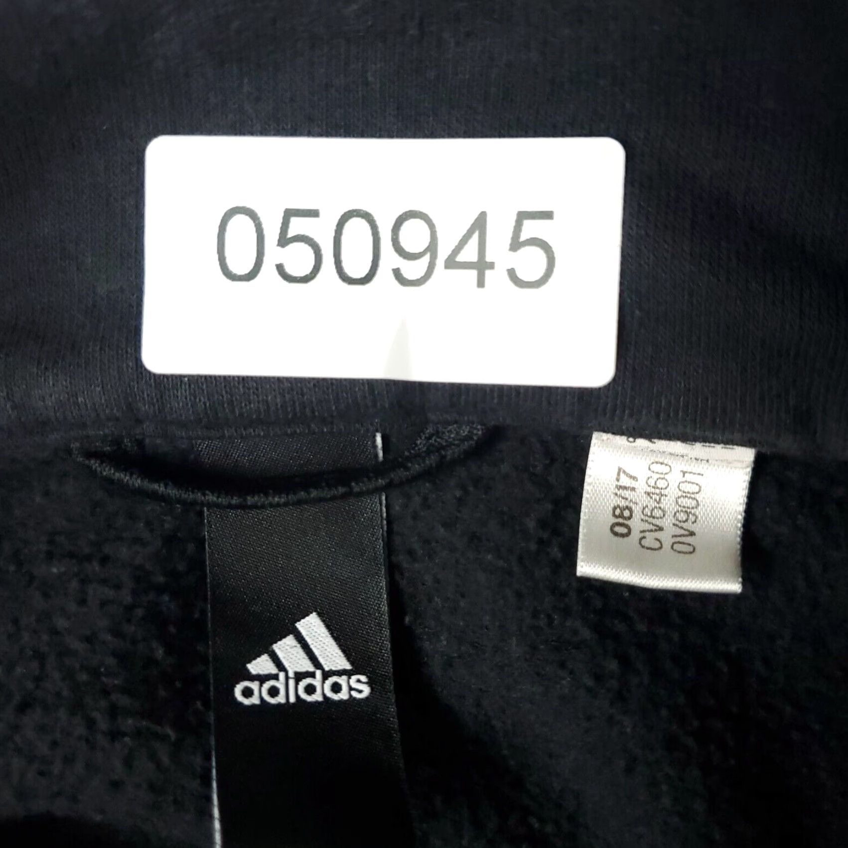 Adidas Adidas Sweater Mens XL Black 1/4 Zip Pullover Knit Mock Neck Long Sleeve Sports Casual Business Workwear Modern Classic Mens Size US XL / EU 56 / 4 - 8 Thumbnail