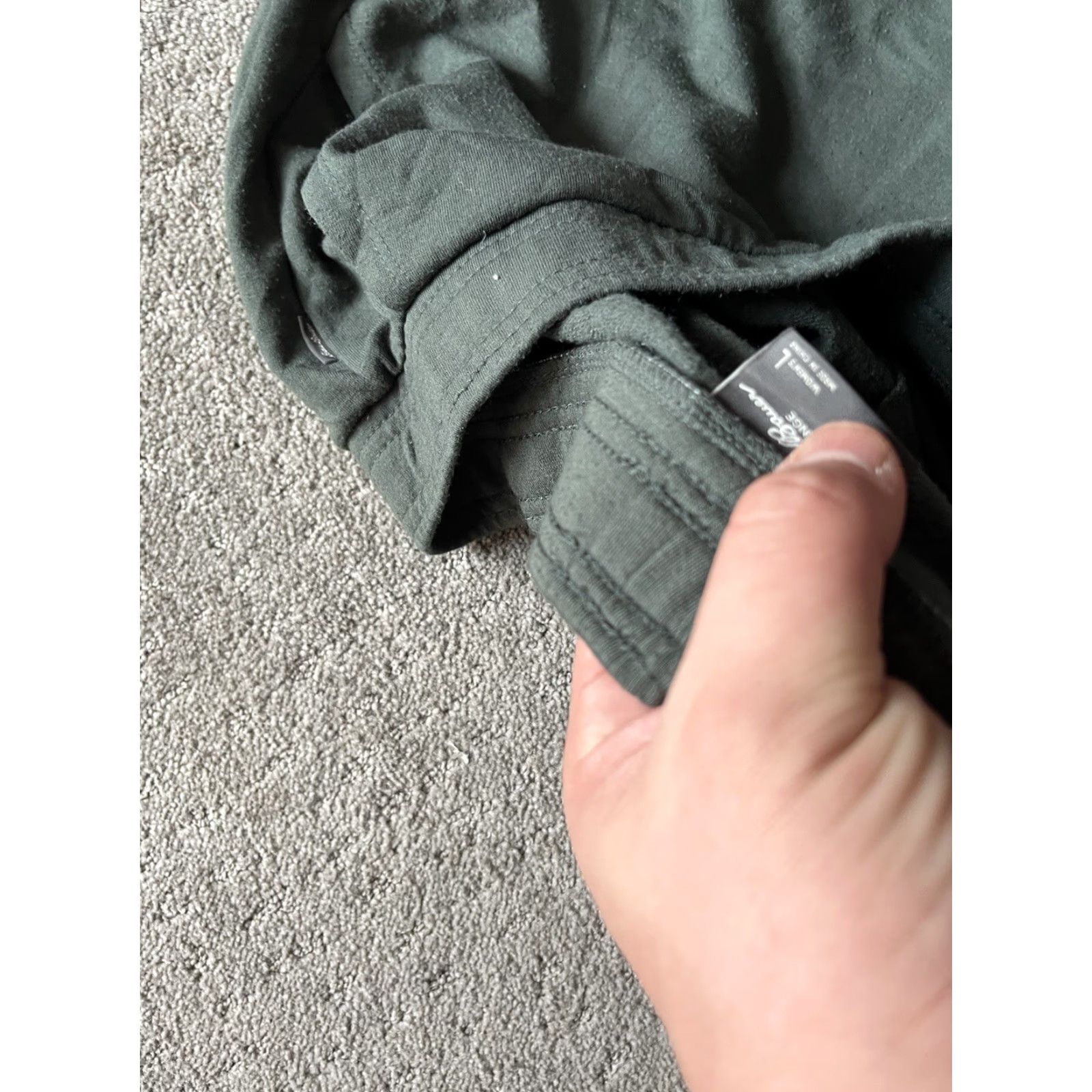 Eddie Bauer Eddie Bauer Green pull on lounge pants Solid women's L Regular Size Large Pants Summer 90s? Size 36" / US 14 / IT 50 - 5 Thumbnail