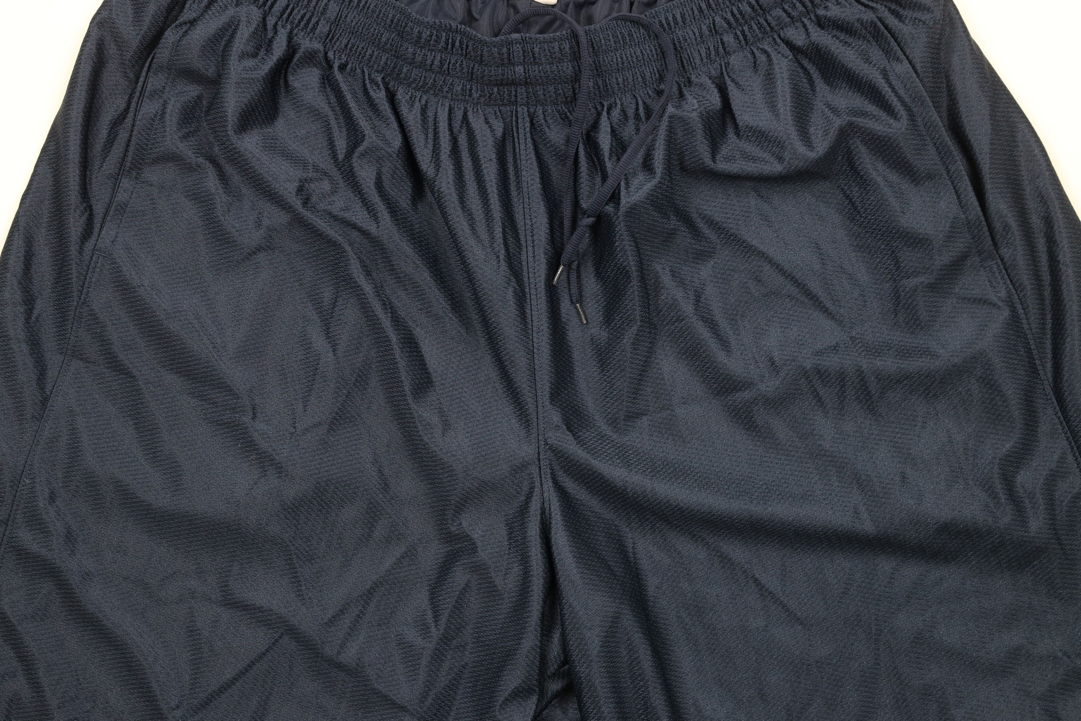 Nike × Vintage Vintage Nike Mini Swoosh Gym Basketball Shorts Navy Blue Size US 40 / EU 56 - 3 Thumbnail
