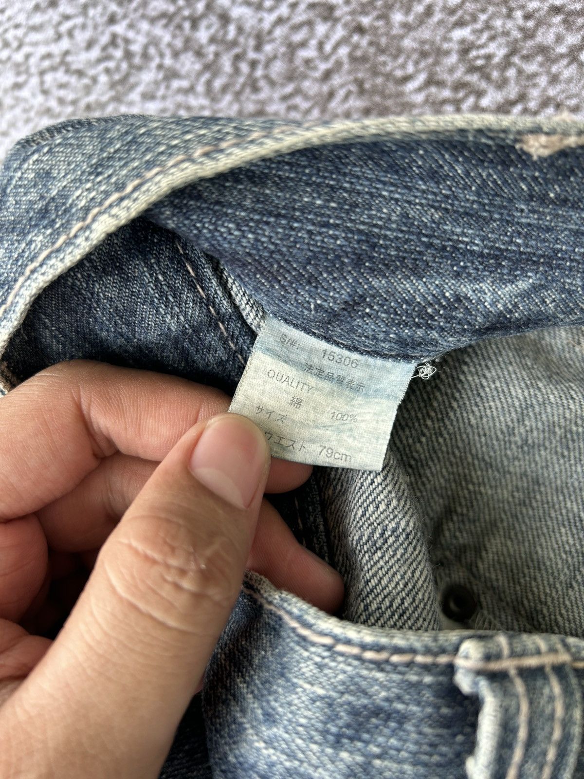 Japanese Brand Nylaus double short denim japanese brand Size US 30 / EU 46 - 10 Thumbnail