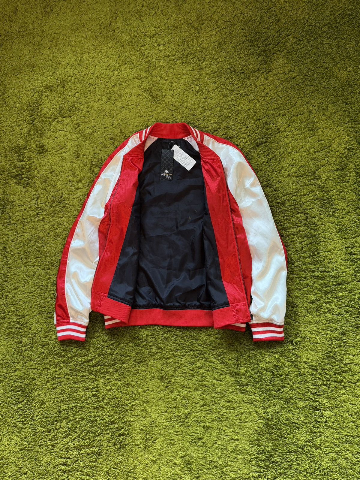 Bullet Noise × Japanese Brand 🇯🇵🐲 Bullet Noise embroidered Japanese style Sukajan jacket Size US M / EU 48-50 / 2 - 3 Thumbnail