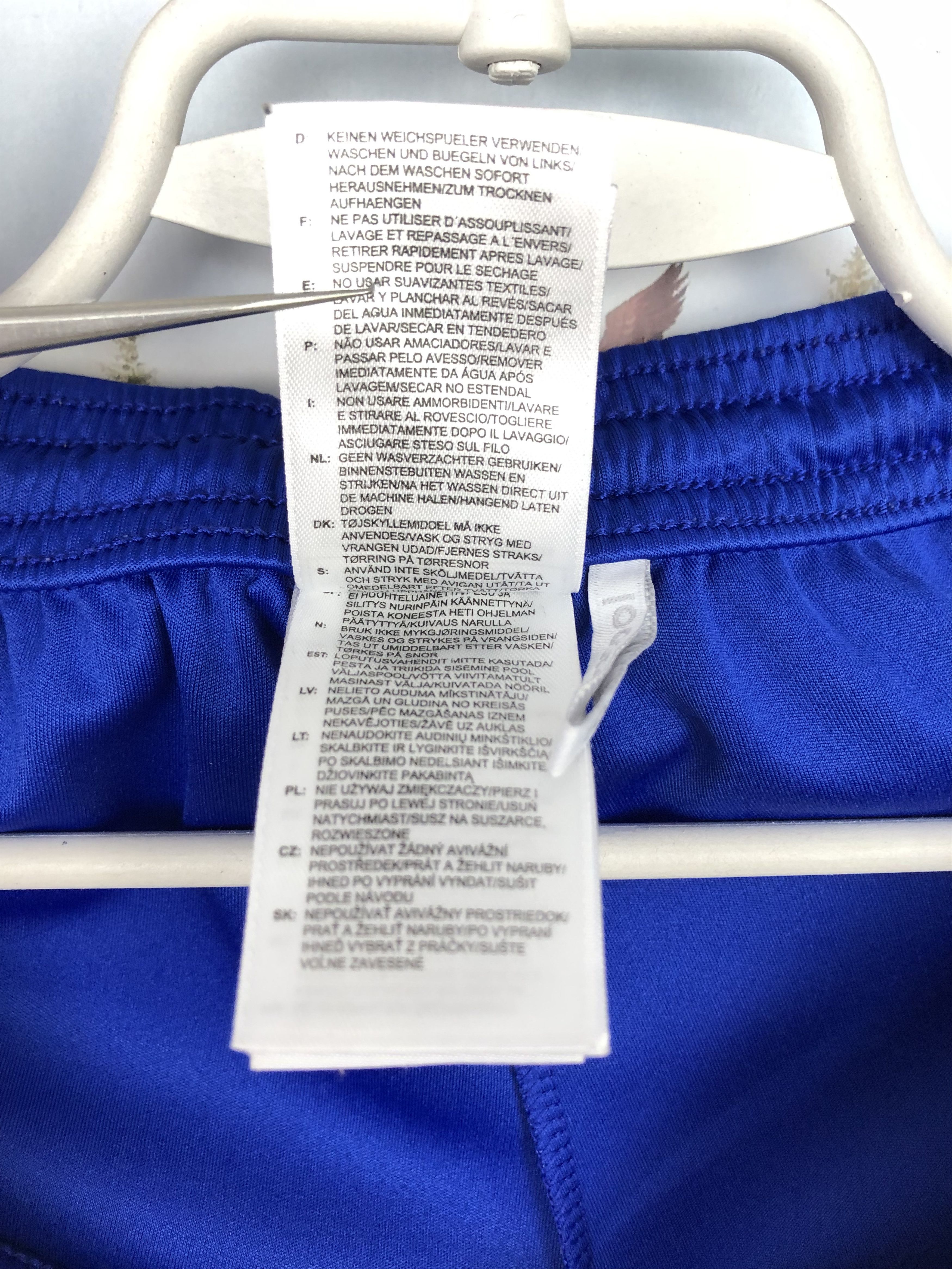Adidas Adidas Chelsea Football Shorts Soccer Blue Mens #9 Falcao M Size US 32 / EU 48 - 8 Thumbnail