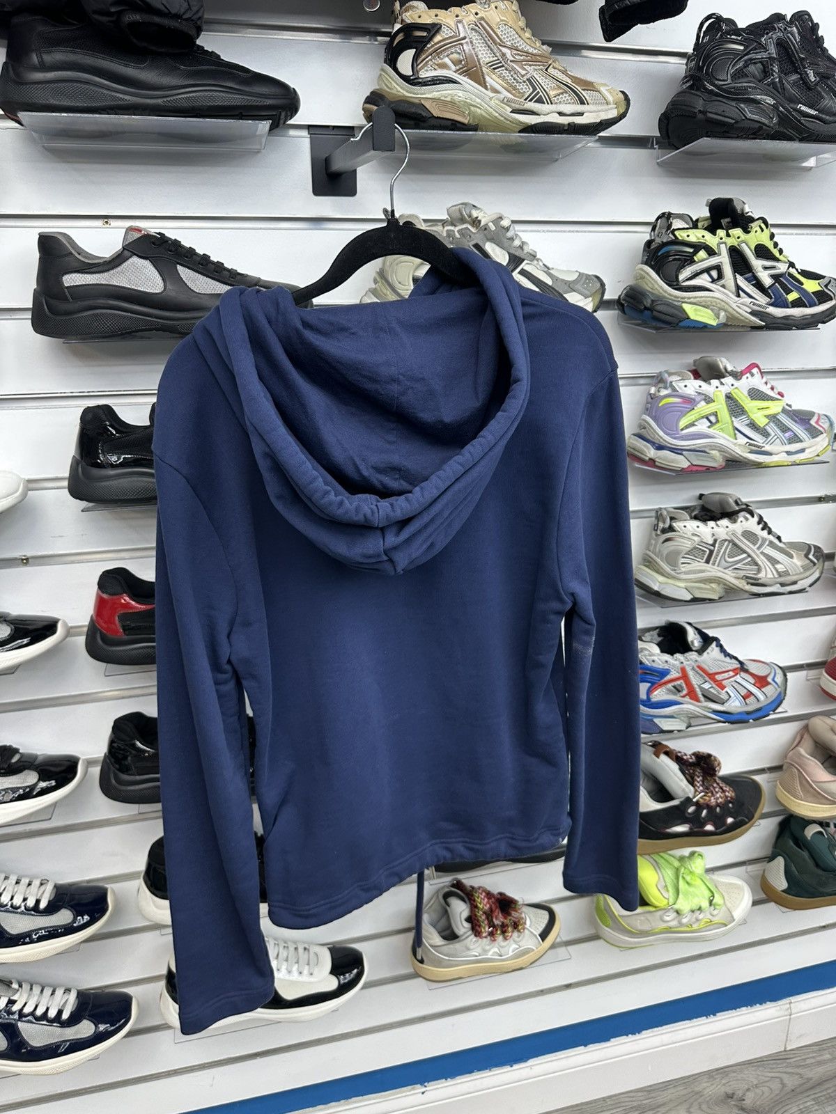 Lanvin Lanvin Hoodie Navy Blue Greetings From Lanvin Size US S / EU 44-46 / 1 - 3 Thumbnail