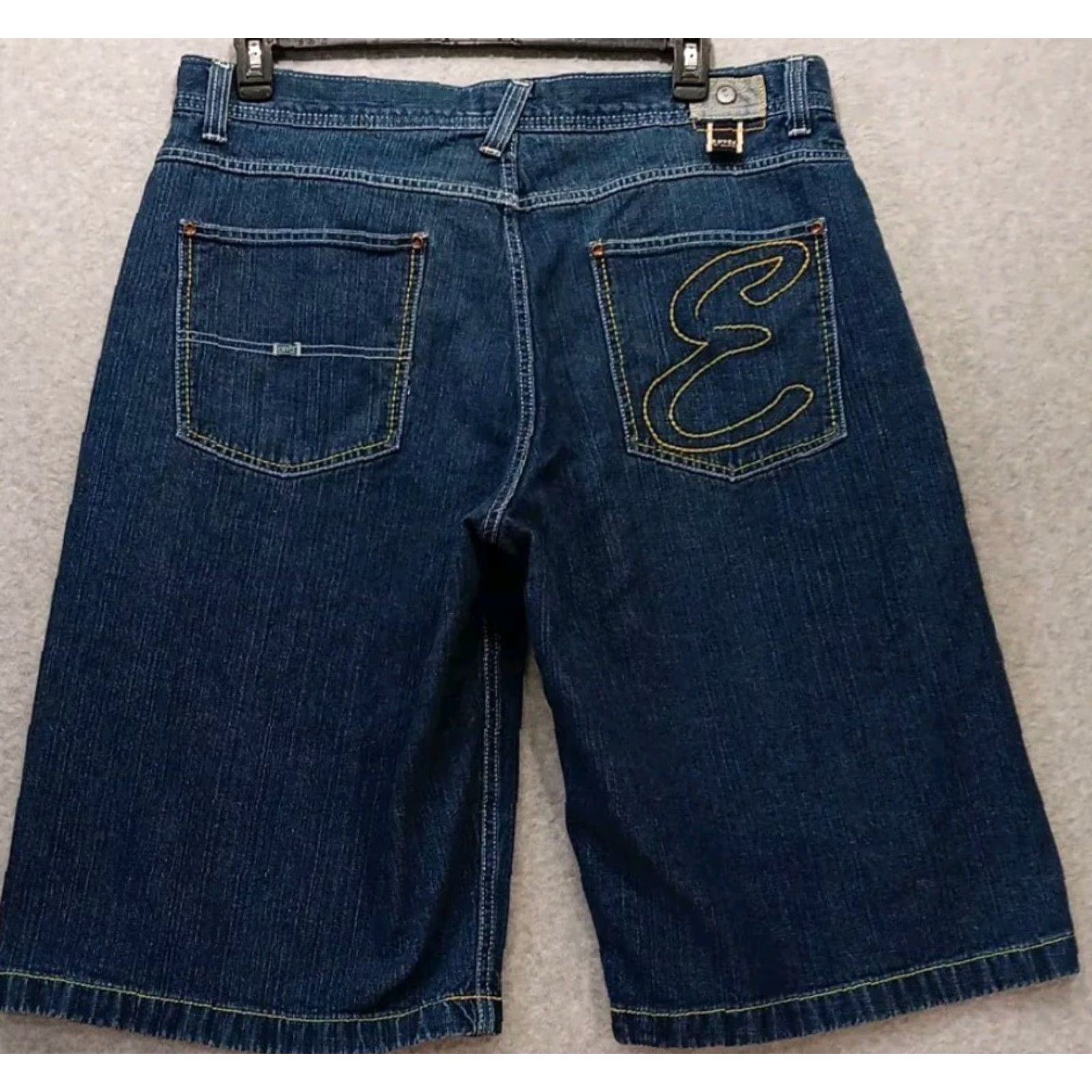 Enyce VINTAGE enyce ShortS Baggy Jeans 38x14 Embroidered Wide Leg Skater Hip Hop Size US 38 / EU 54 - 7 Thumbnail