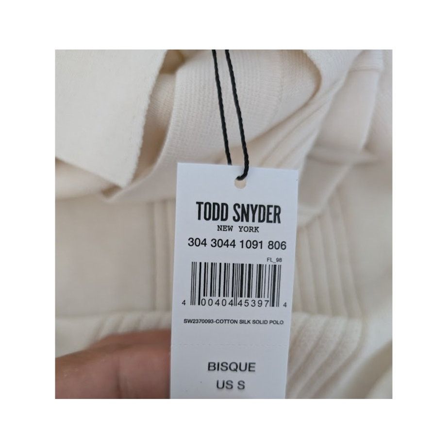Todd Snyder o1rshd1 CC20 Polo Shirt in Bisque Size US S / EU 44-46 / 1 - 12 Thumbnail