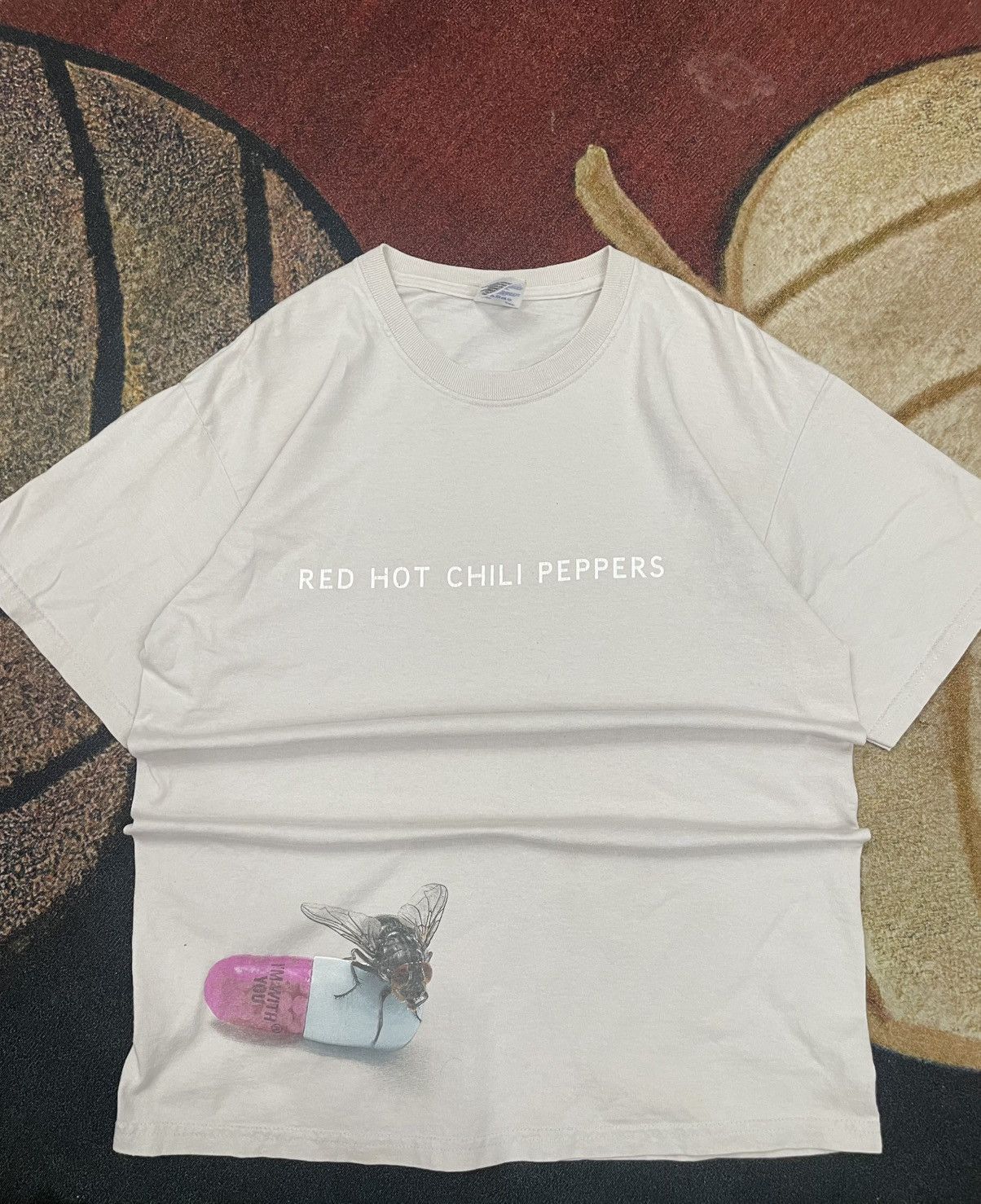 Band Tees Red hot chili pappers tour 2011 tshirt Size US M / EU 48-50 / 2 - 1 Thumbnail