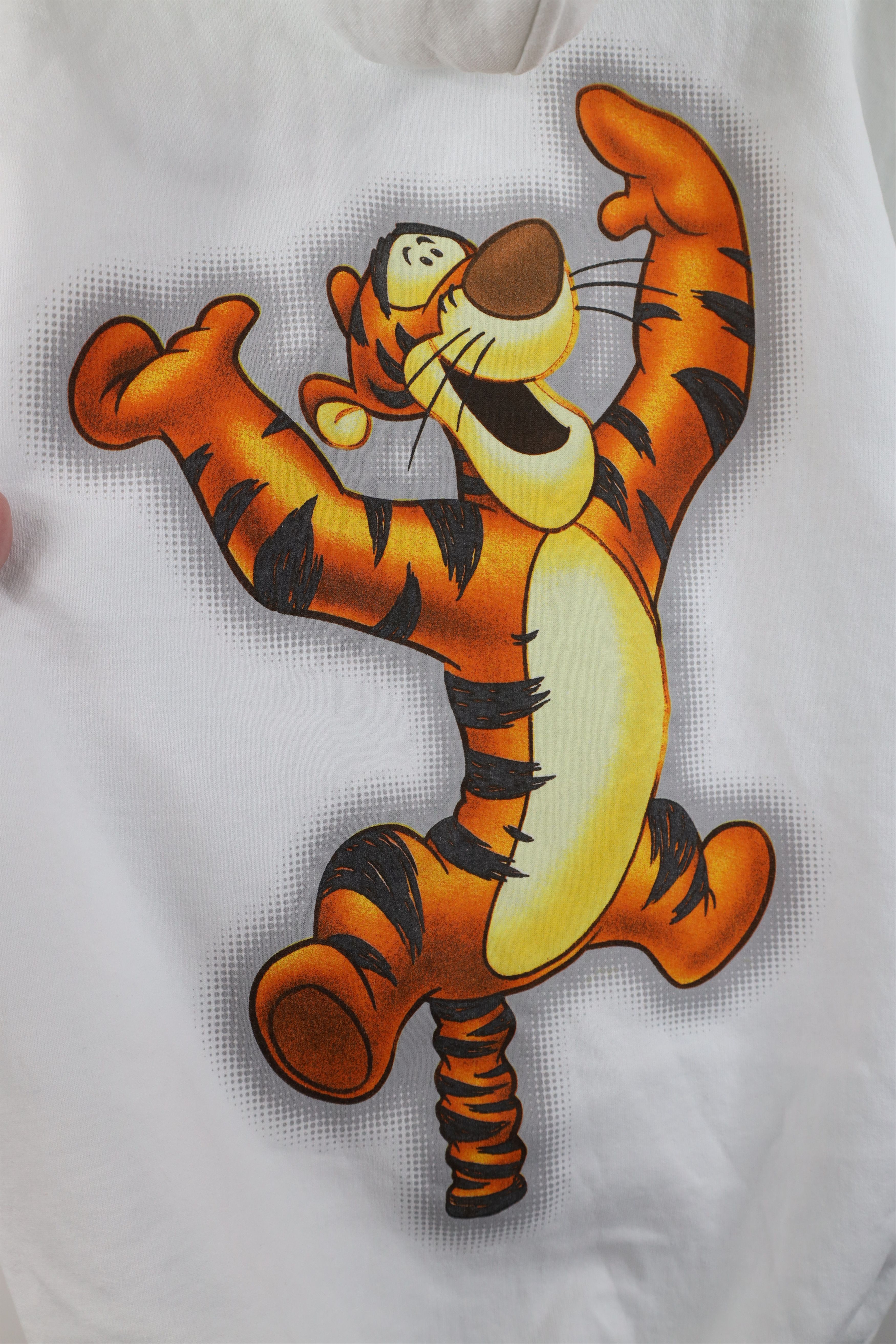 Disney Vintage Disney Winnie the Pooh Tigger Full Zip Hoodie White Size US S / EU 44-46 / 1 - 11 Thumbnail