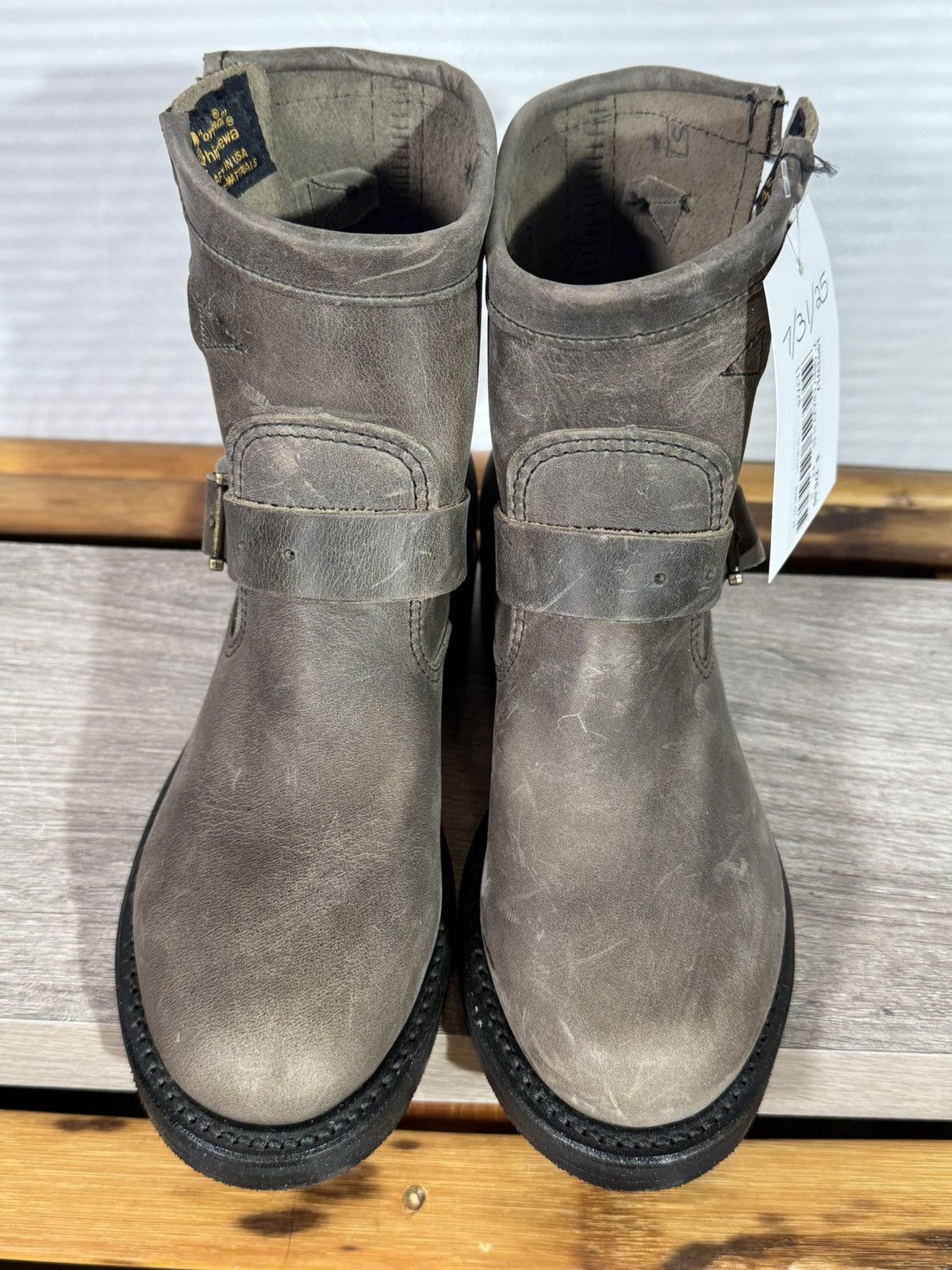 Chippewa Chippewa Raynard 7" Engineer Boots 1901W17 Grey Size 5.5 Size US 5.5 / IT 35.5 - 2 Thumbnail