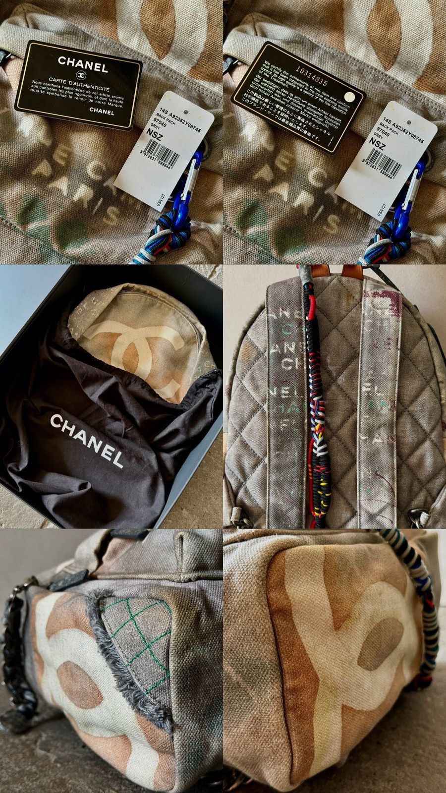 Chanel Chanel - Karl Lagerfeld - SS14 - Art School Étoile Backpack Size ONE SIZE - 22 Thumbnail