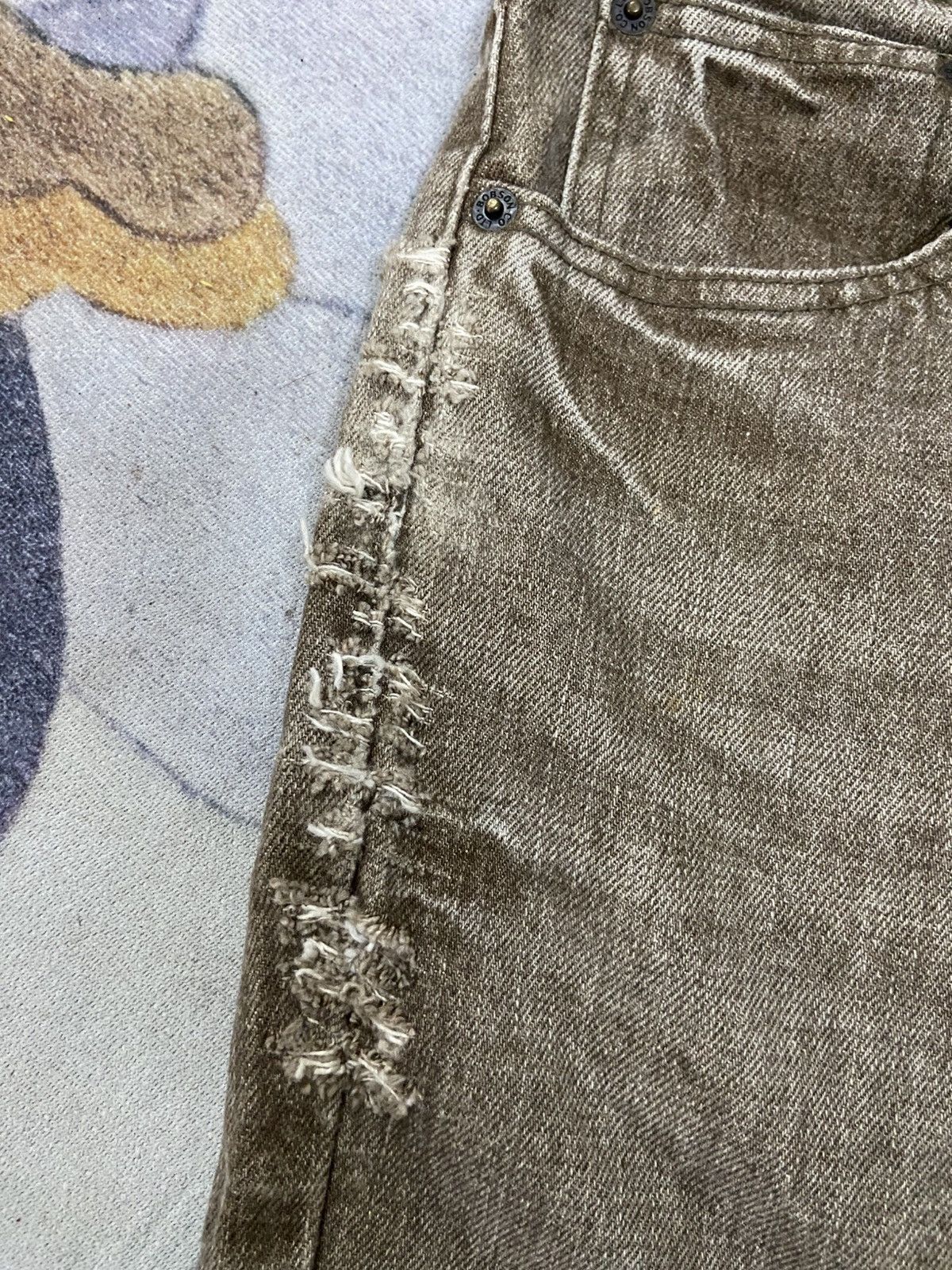 Other Stone Wash Bobson Distressed Jeans Hedi Slimane Style Size US 34 / EU 50 - 4 Thumbnail