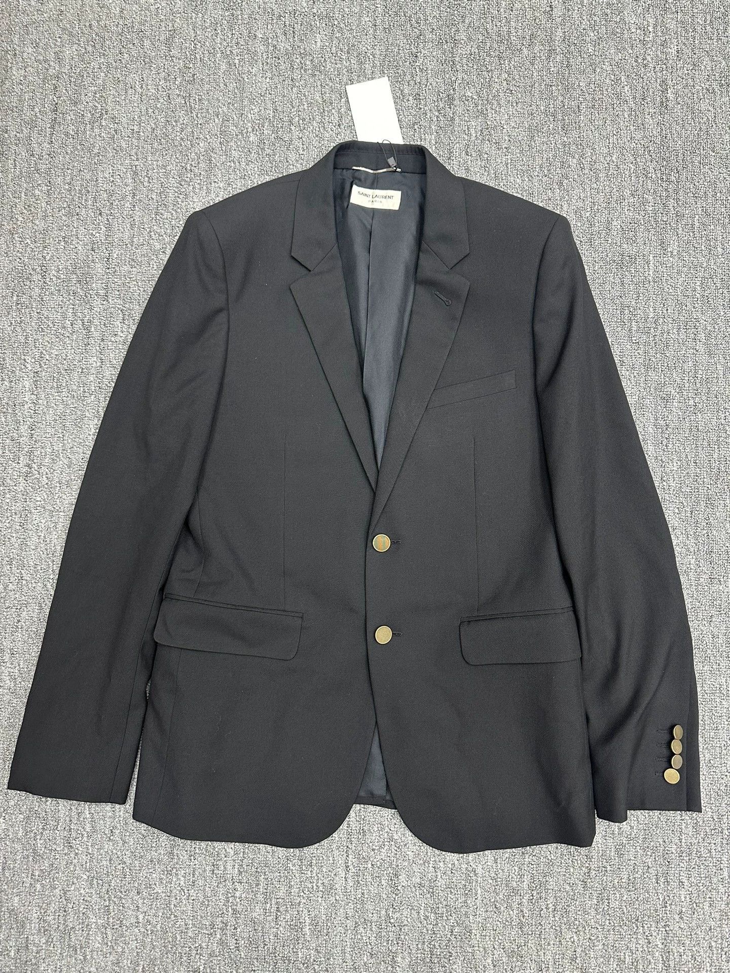 Saint Laurent Paris Saint Laurent Paris Black casual suit jacket Size US M / EU 48-50 / 2 - 1 Thumbnail