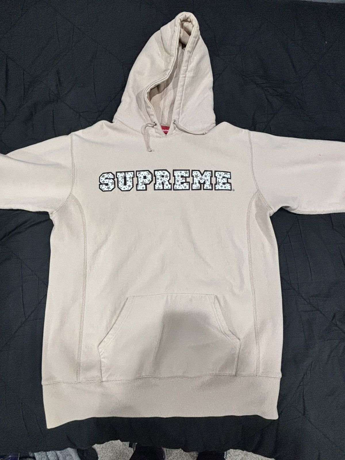 Supreme 2003 Supreme Stars Hoodie Cream Size US L / EU 52-54 / 3 - 1 Thumbnail