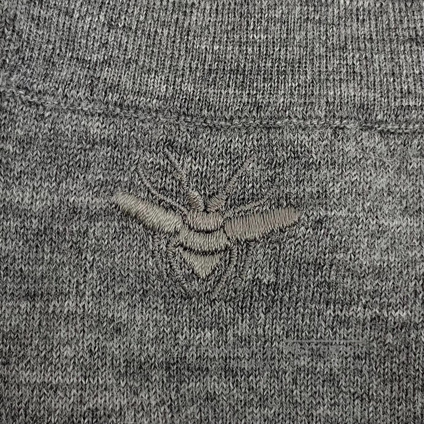 Dior Dior Dark grey bee embroidery wool V-neck single-breasted Size US S / EU 44-46 / 1 - 5 Thumbnail