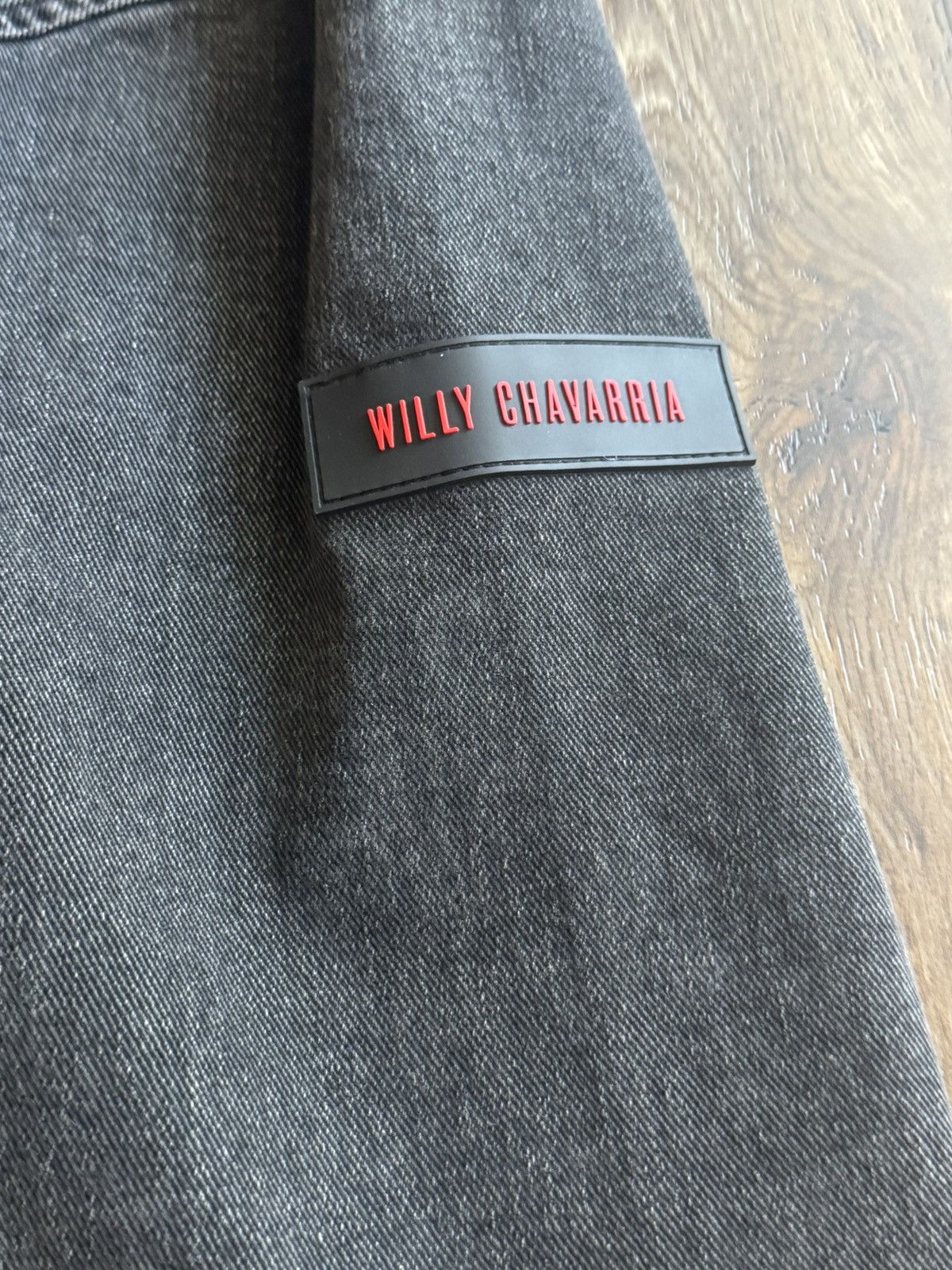 Willy Chavarria Warrior Zip Crew-Washed Black Size US M / EU 48-50 / 2 - 8 Thumbnail